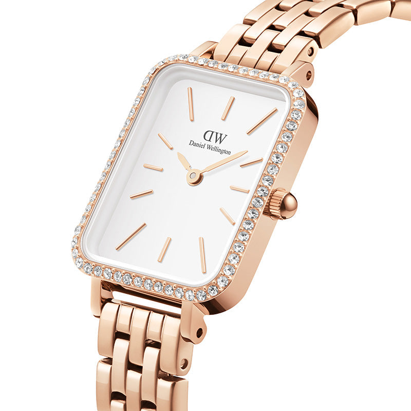 Daniel Wellington Quadro Ladies White Watch
