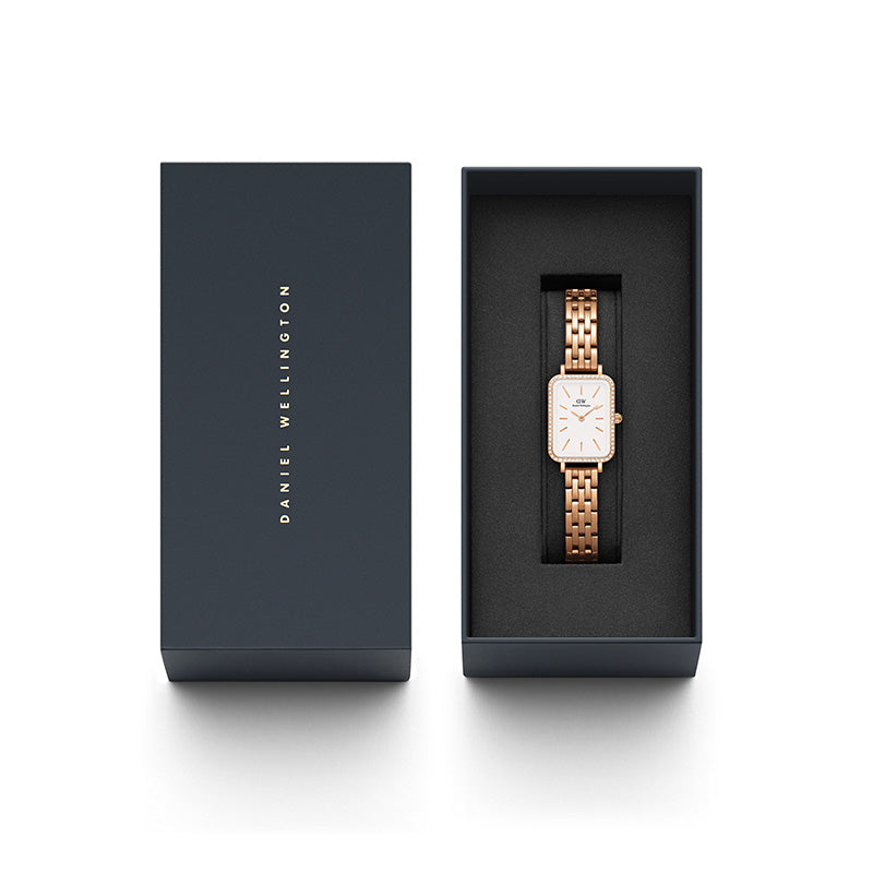 Daniel Wellington Quadro Ladies White Watch