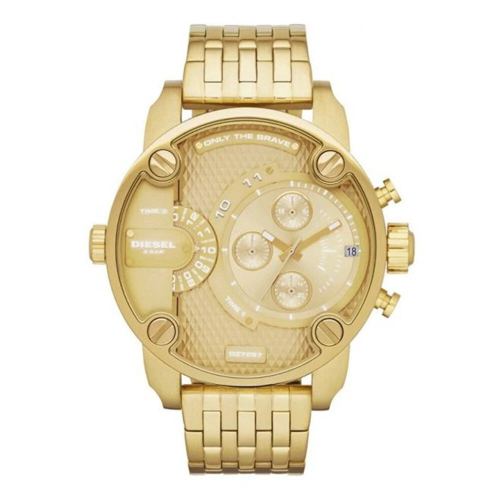 Diesel Men's Watch Mini Daddy Gold