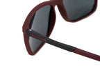 Emporio Armani Men's Sunglasses Rectangular Burgundy