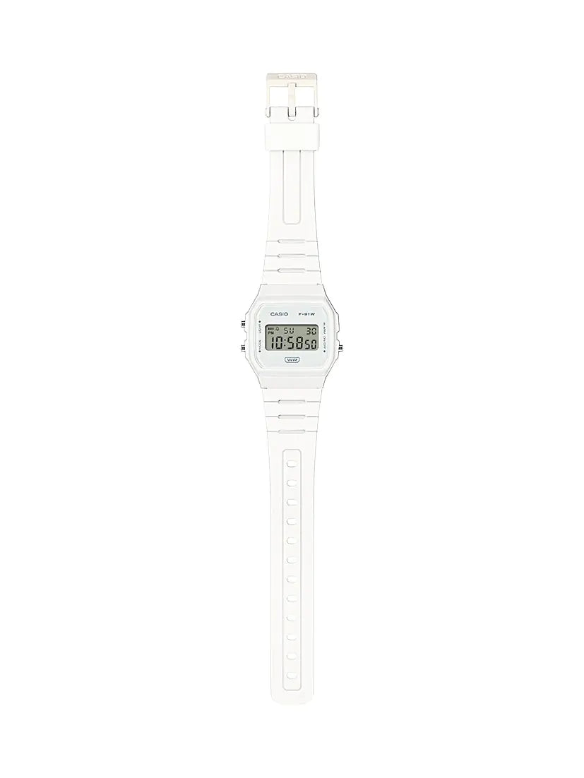 Casio POP Series Unisex White Digital Watch