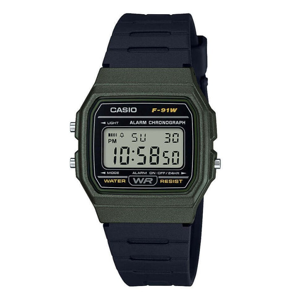 Casio Watch Classic Sports Digital Black/Green