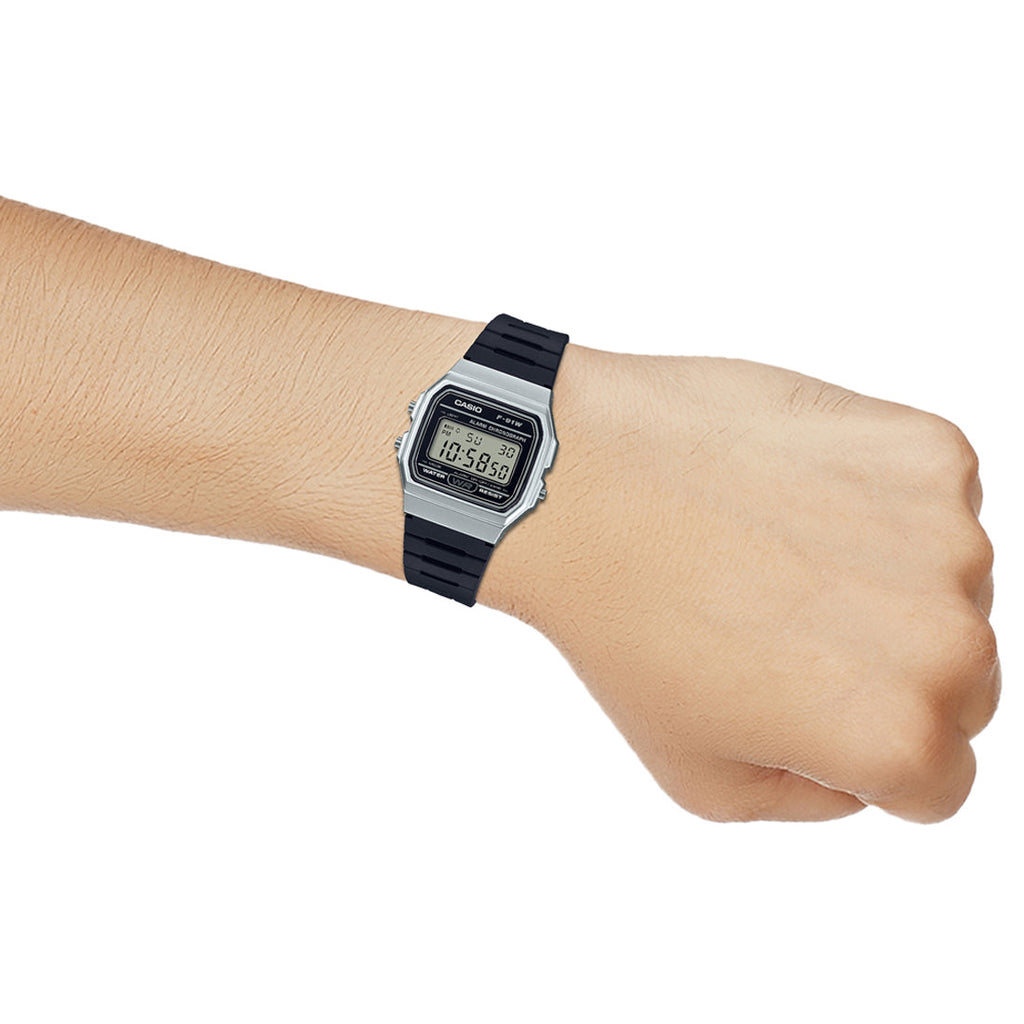 Casio Watch Classic Digital Black Steel