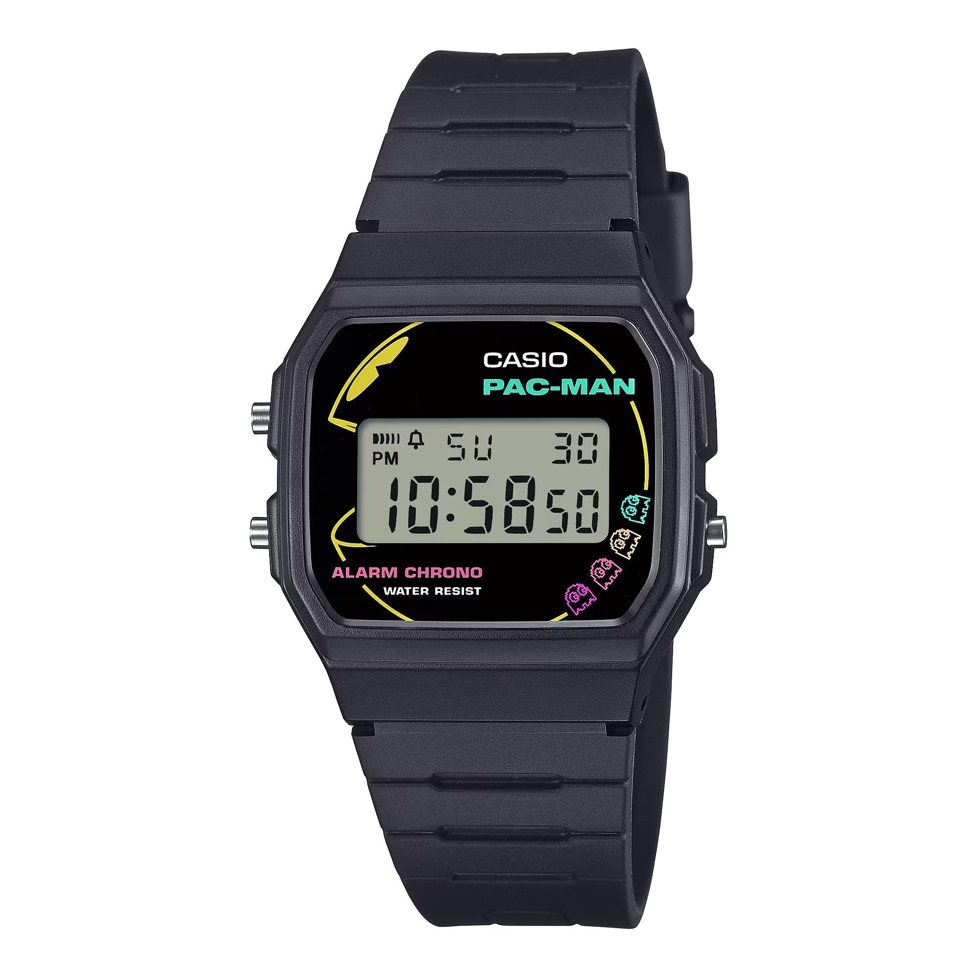 Casio PAC-MAN Unisex Digital Watch Black