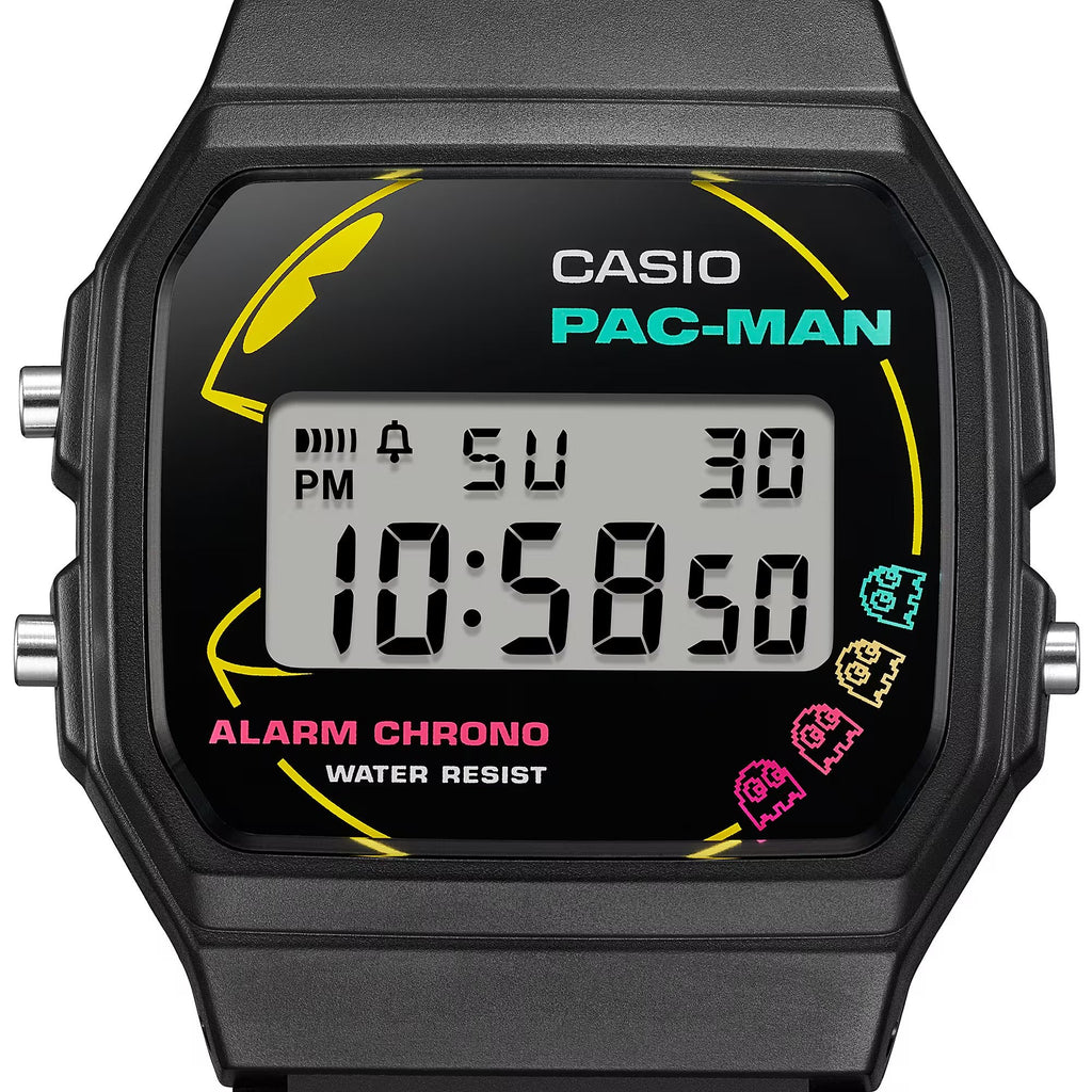 Casio PAC-MAN Unisex Digital Watch Black