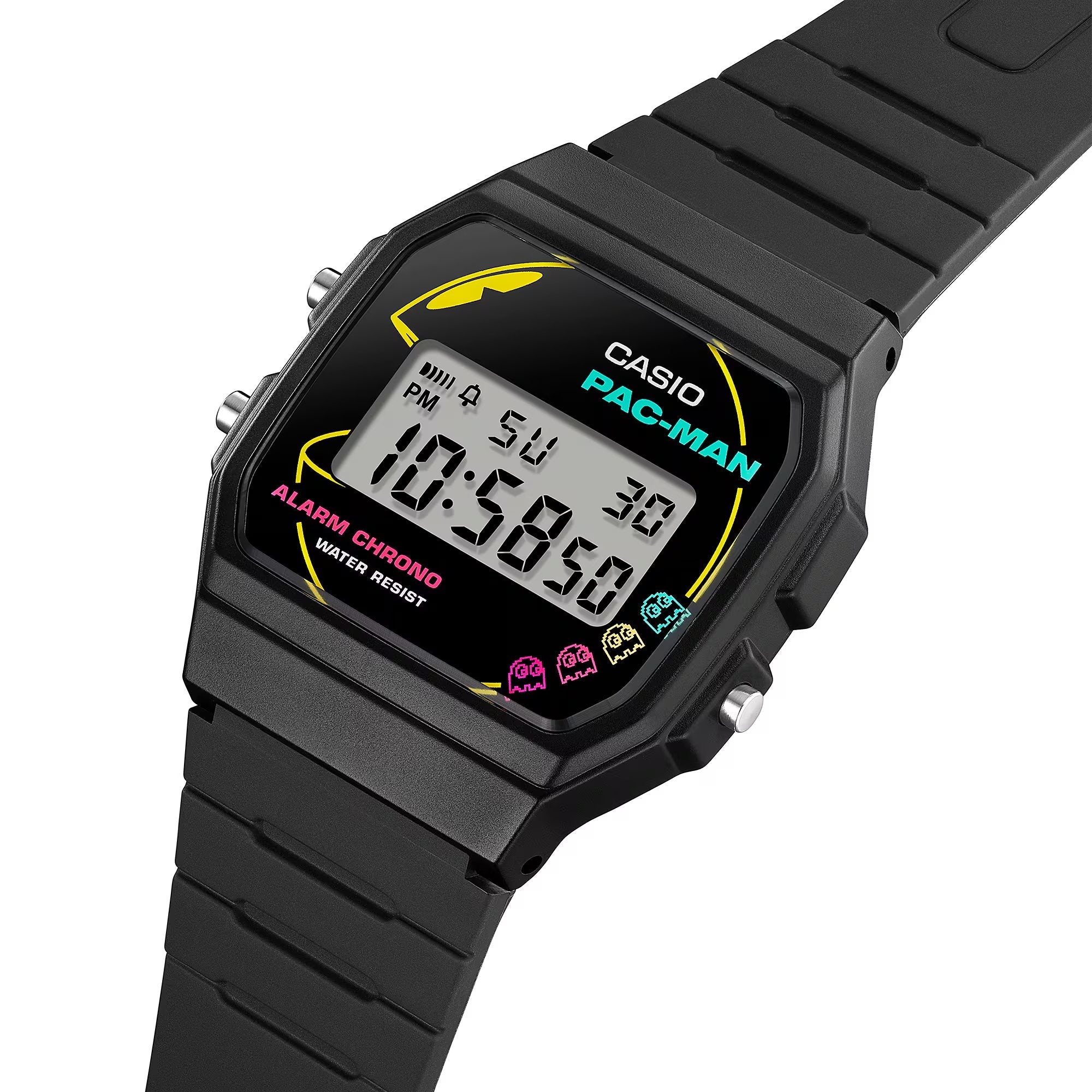Casio PAC-MAN Unisex Digital Watch Black