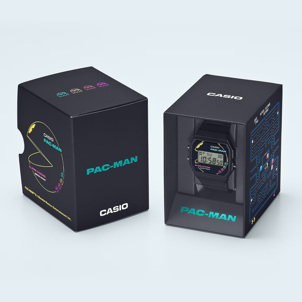 Casio PAC-MAN Unisex Digital Watch Black