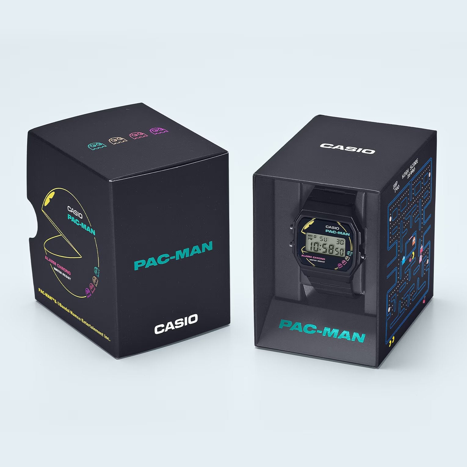 Casio PAC-MAN Unisex Digital Watch Black