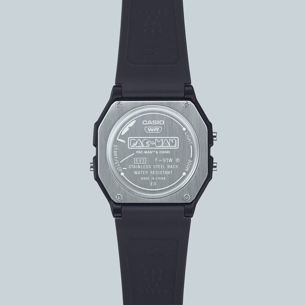 Casio PAC-MAN Unisex Digital Watch Black