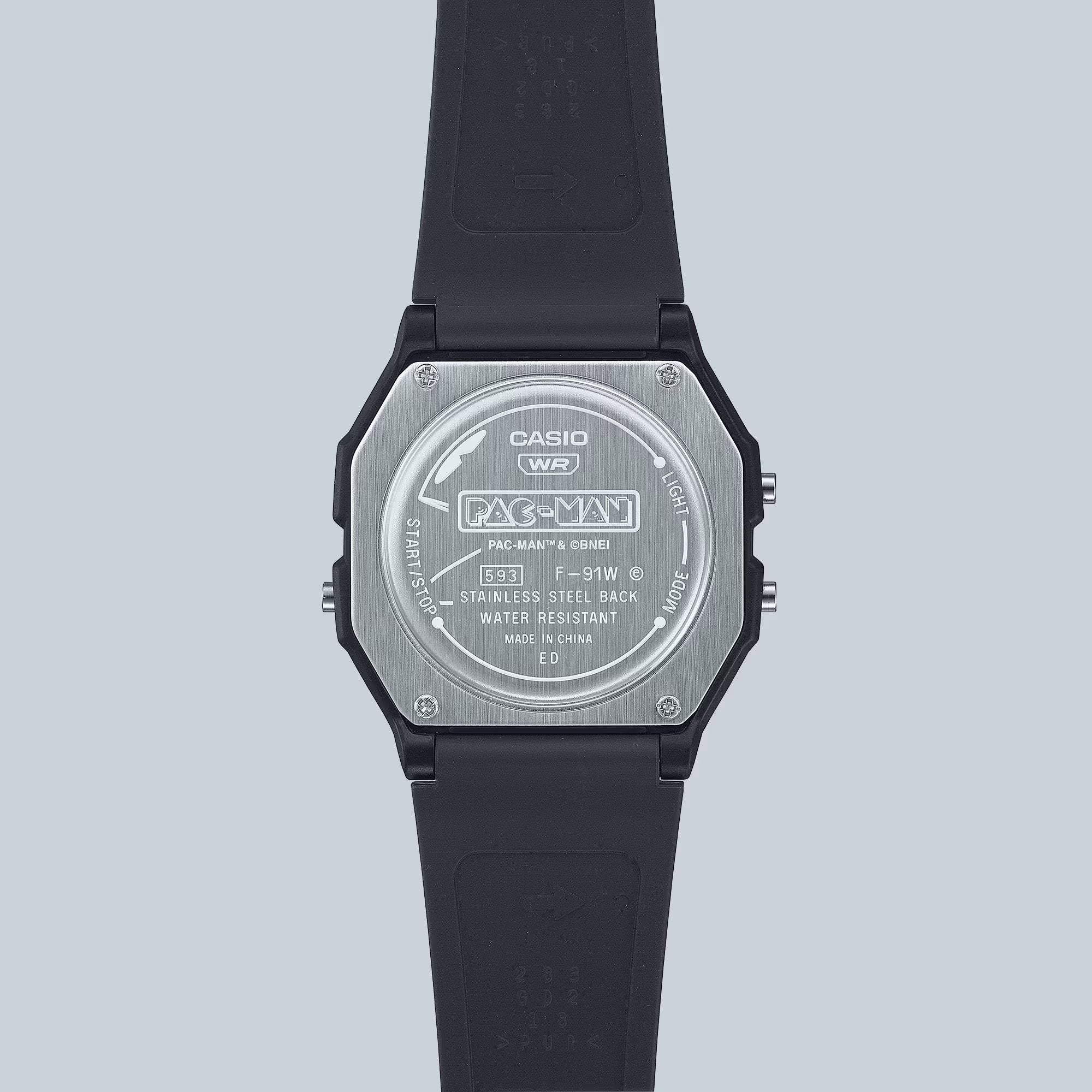 Casio PAC-MAN Unisex Digital Watch Black