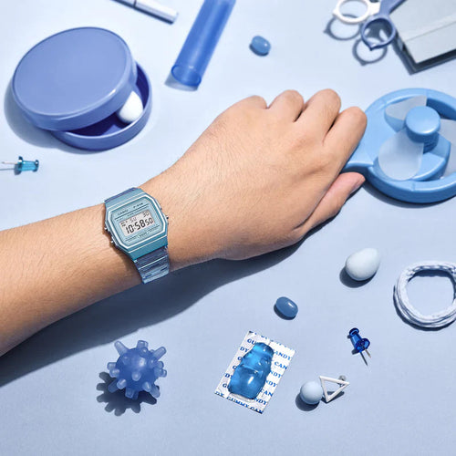 Casio POP Series Unisex Blue Digital Watch