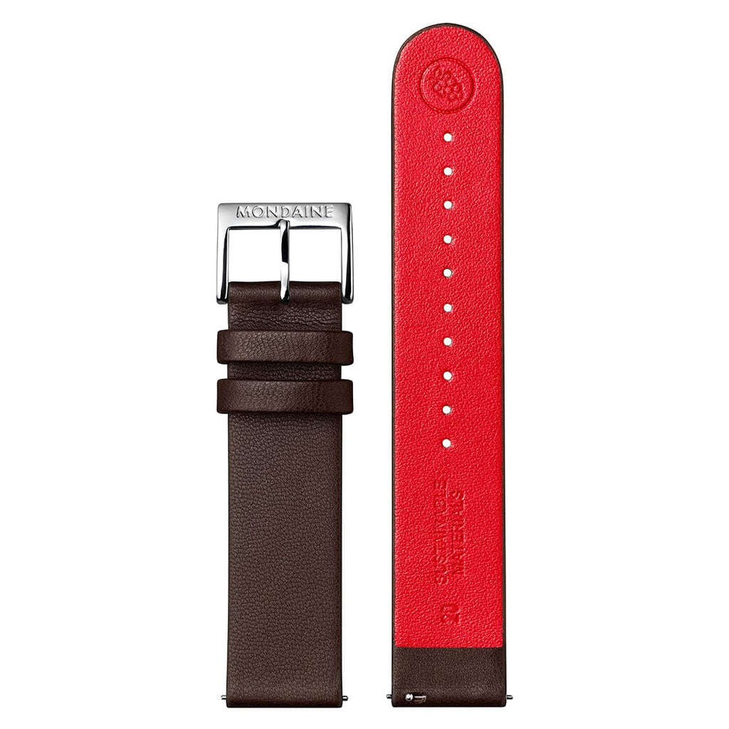 Mondaine Classic Men’s Brown White Watch