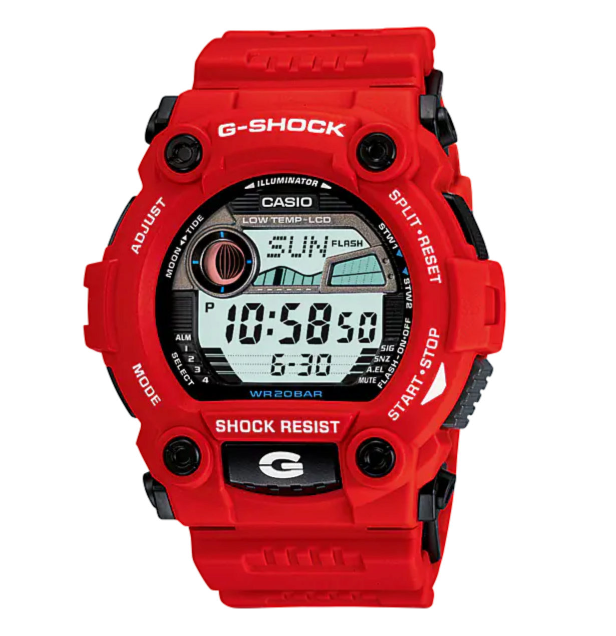 Casio G-Shock Watch Men's G-Rescue Red