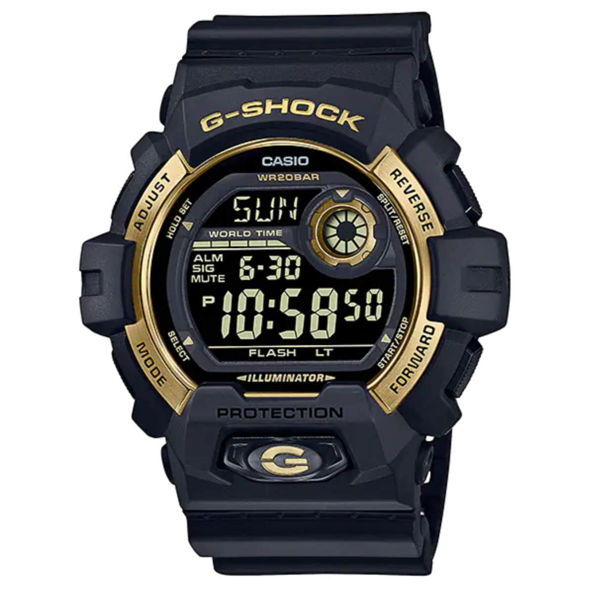 Casio G-Shock Watch Men's Big Case Gold