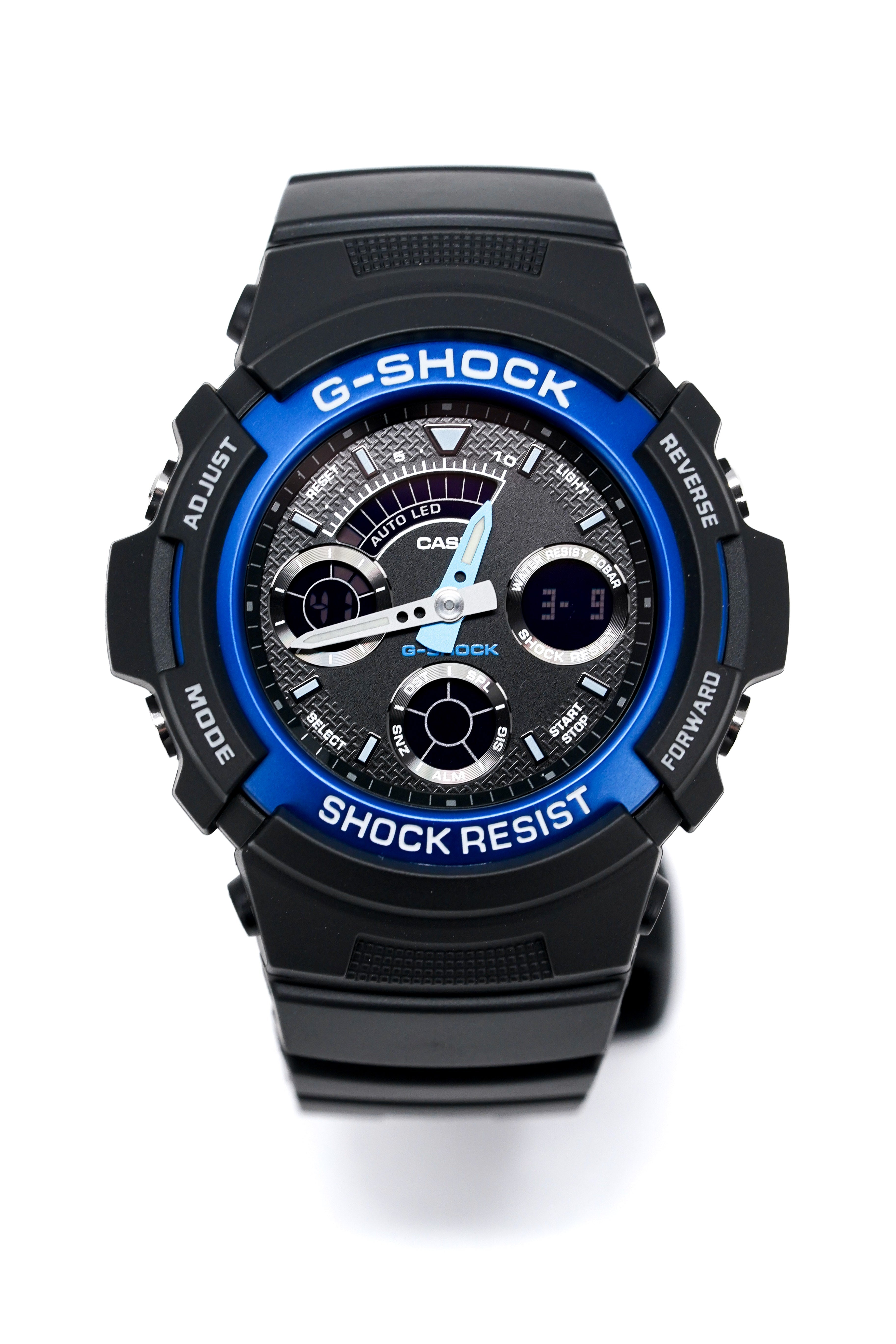Casio G-Shock Watch Analogue-Digital Blue