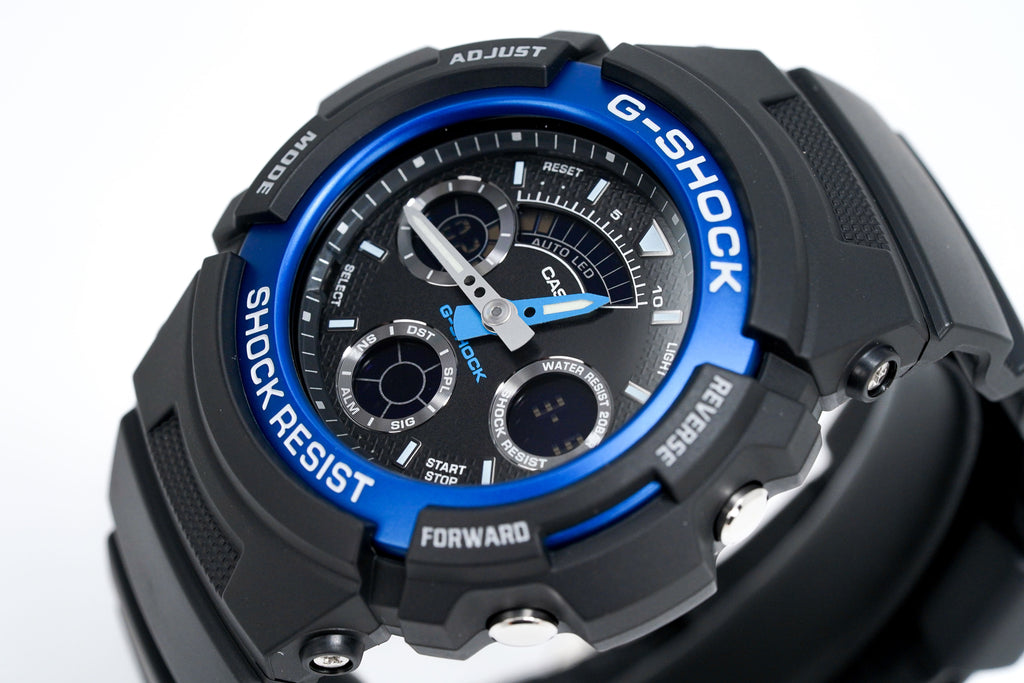 Casio G-Shock Watch Analogue-Digital Blue