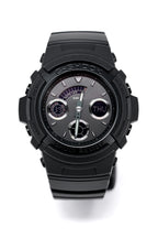 Casio G-Shock Watch Analogue-Digital Black on Black