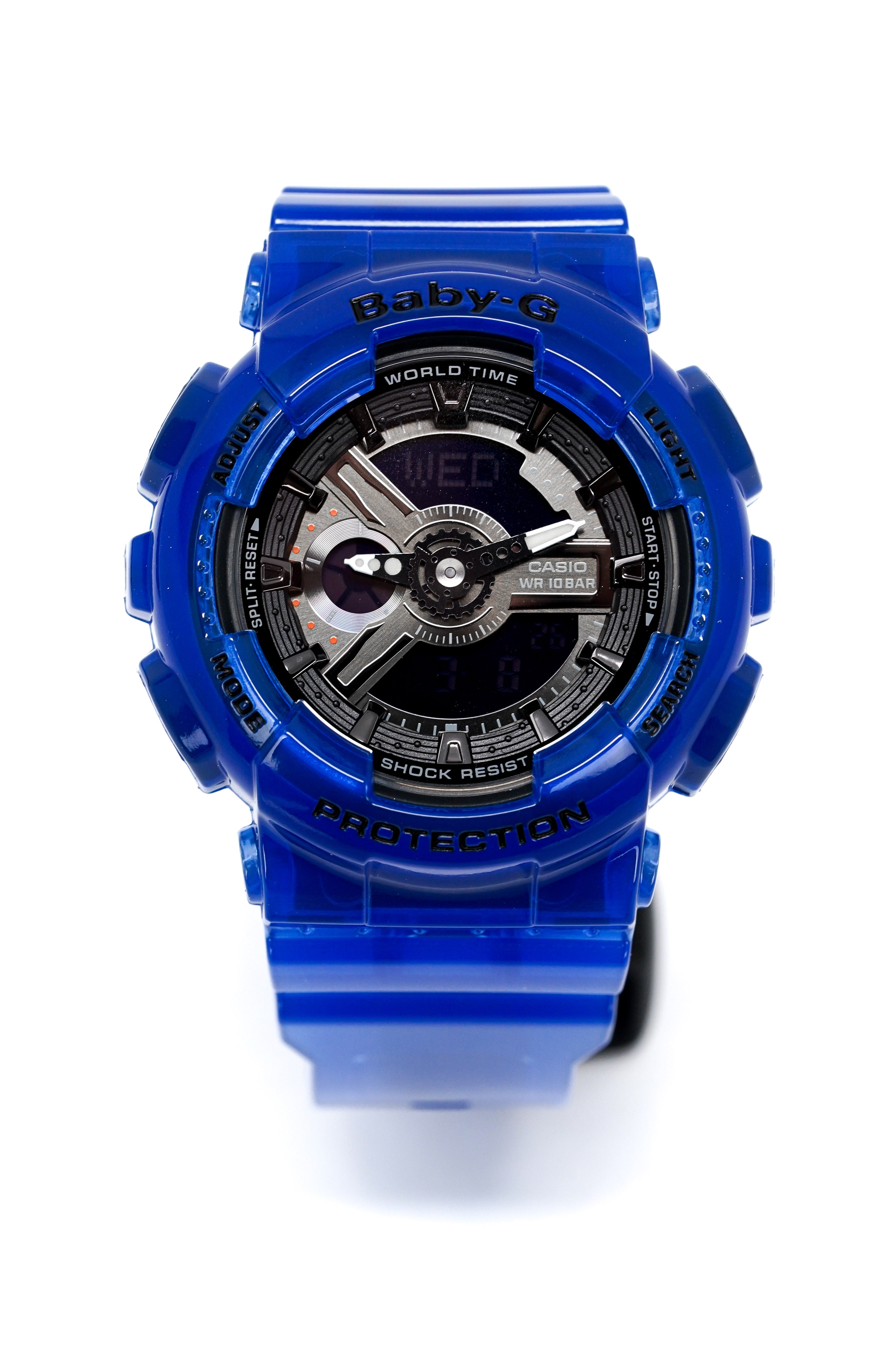 Casio G-Shock Baby-G Watch Big Case Blue Aqua Planet