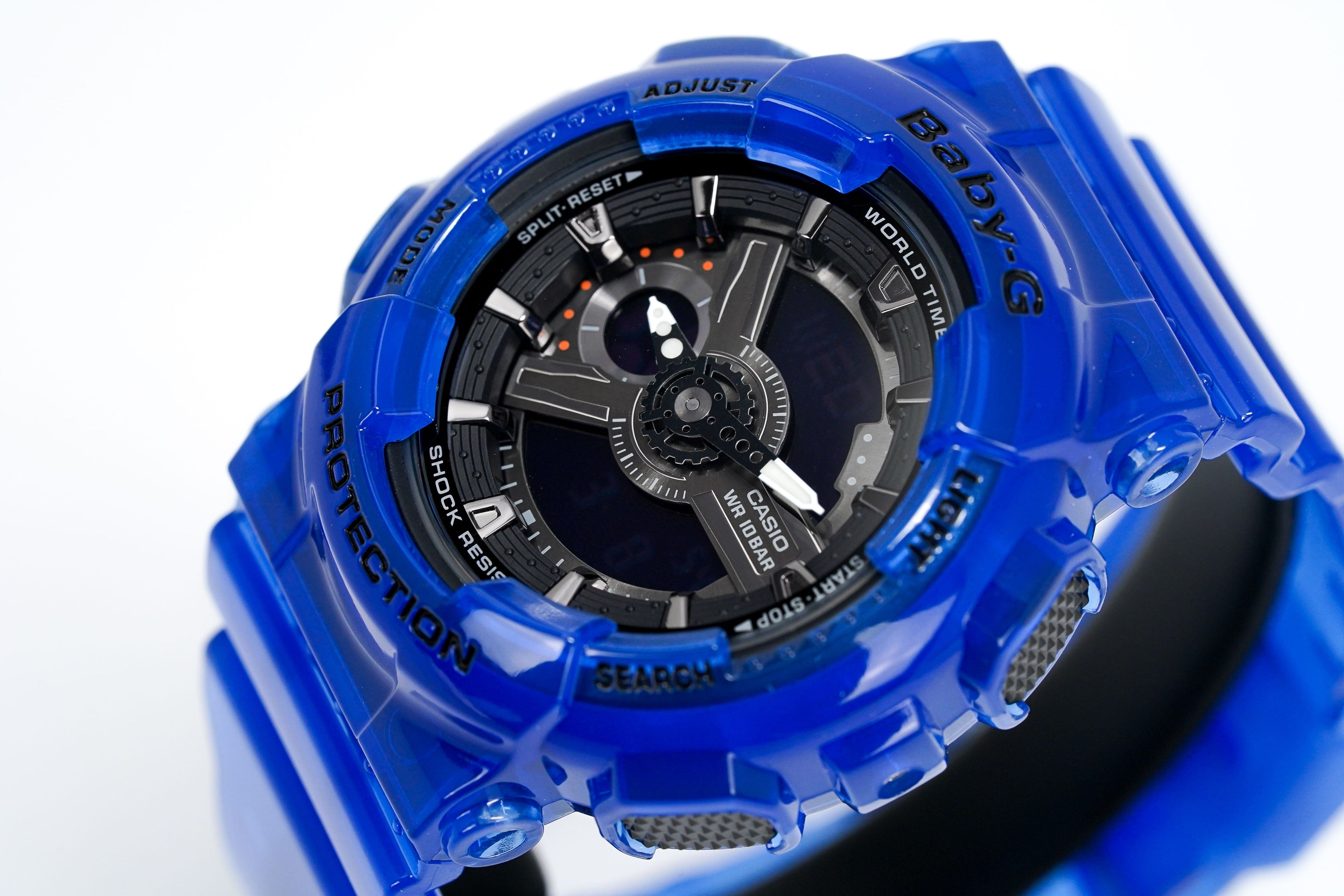 Casio G-Shock Baby-G Watch Big Case Blue Aqua Planet