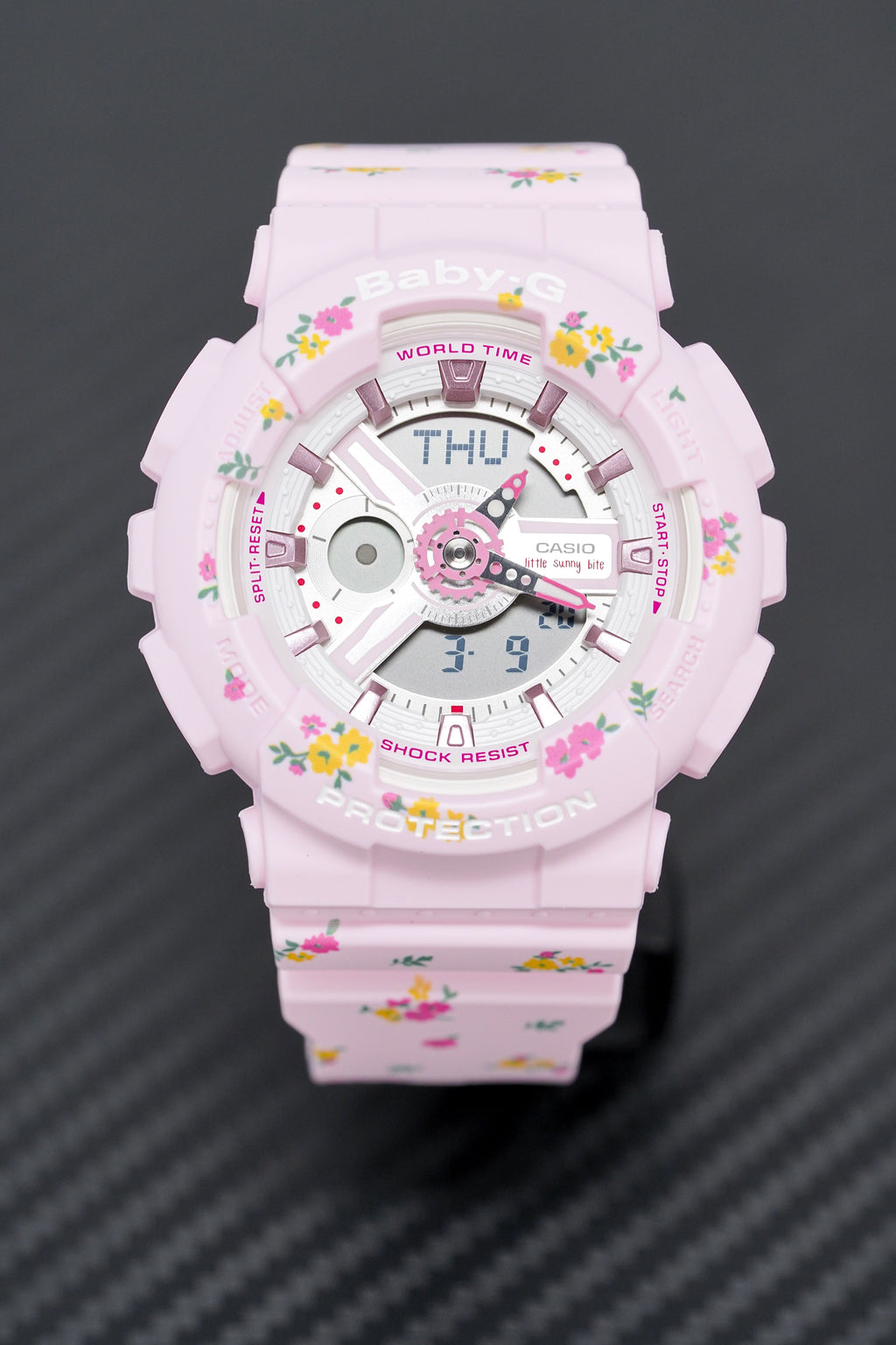 Casio Baby-G Watch Ladies Limited Edition Pink Floral