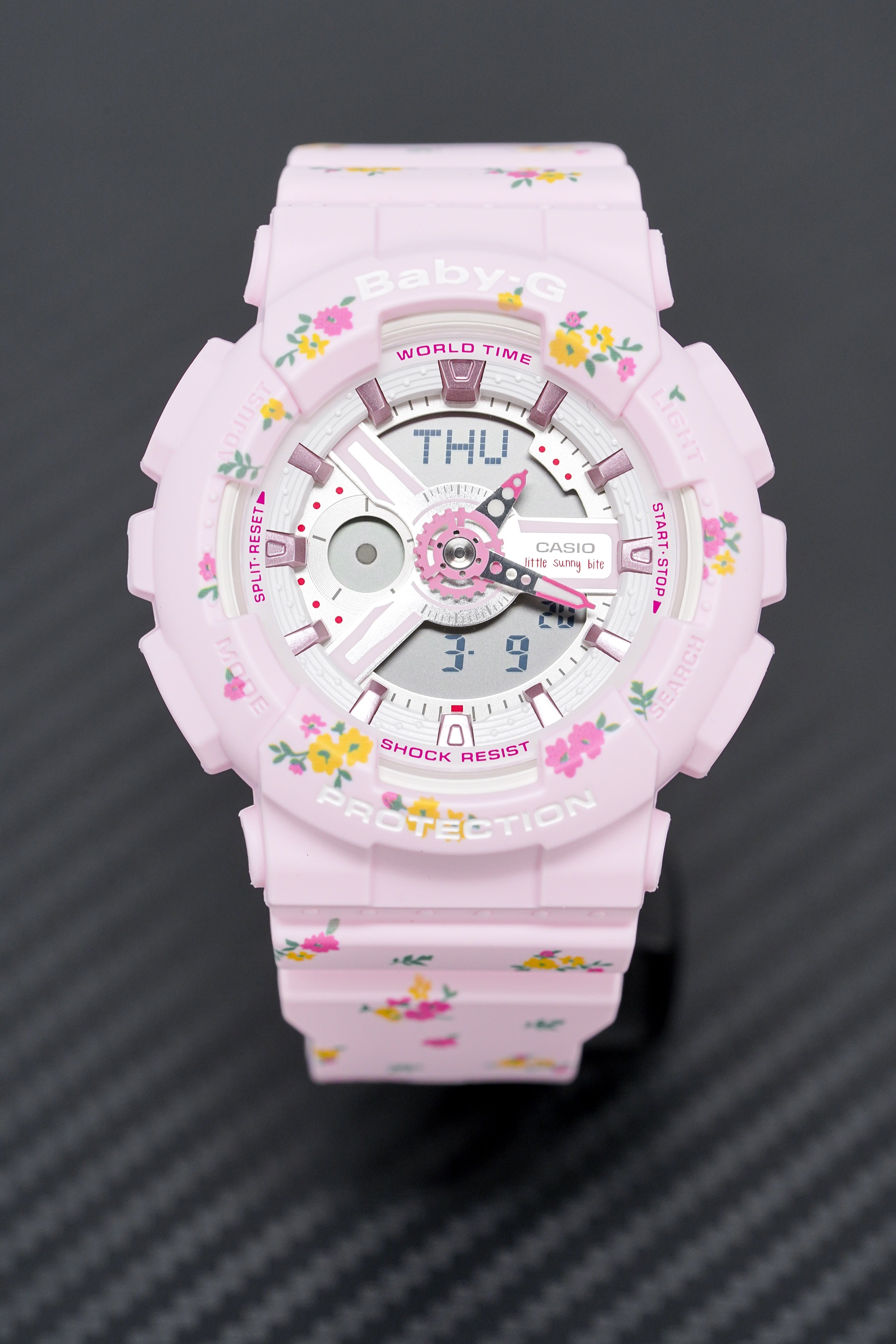 Casio Baby-G Watch Ladies Limited Edition Pink Floral