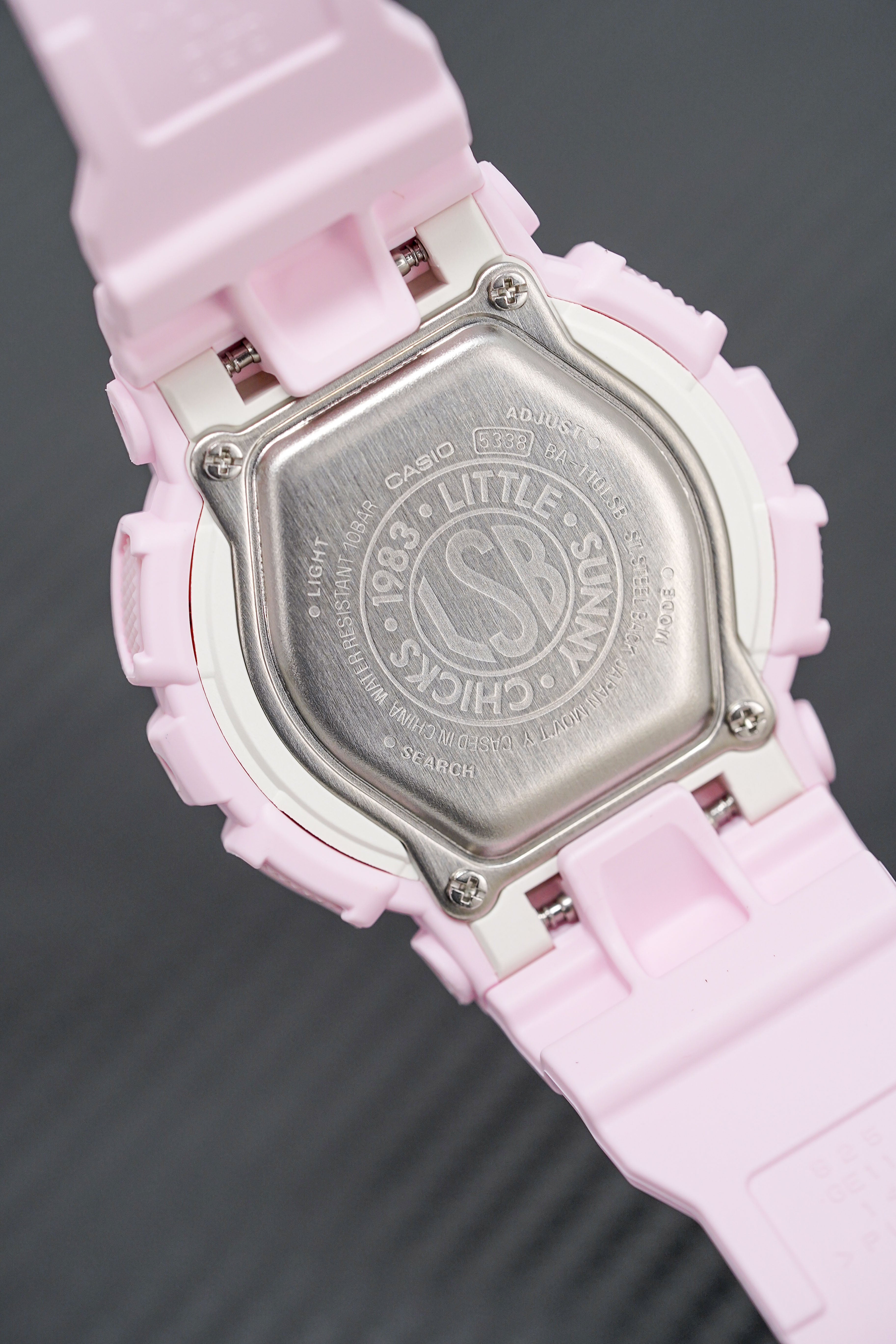 Casio Baby-G Watch Ladies Limited Edition Pink Floral