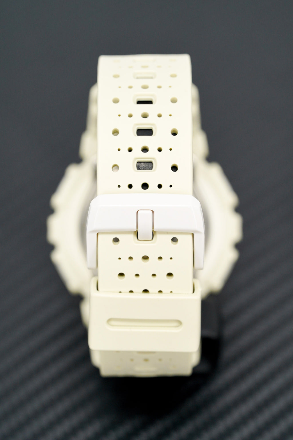 Casio Baby-G Watch Ladies Punching Pattern White