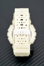 Casio Baby-G Watch Ladies Punching Pattern White