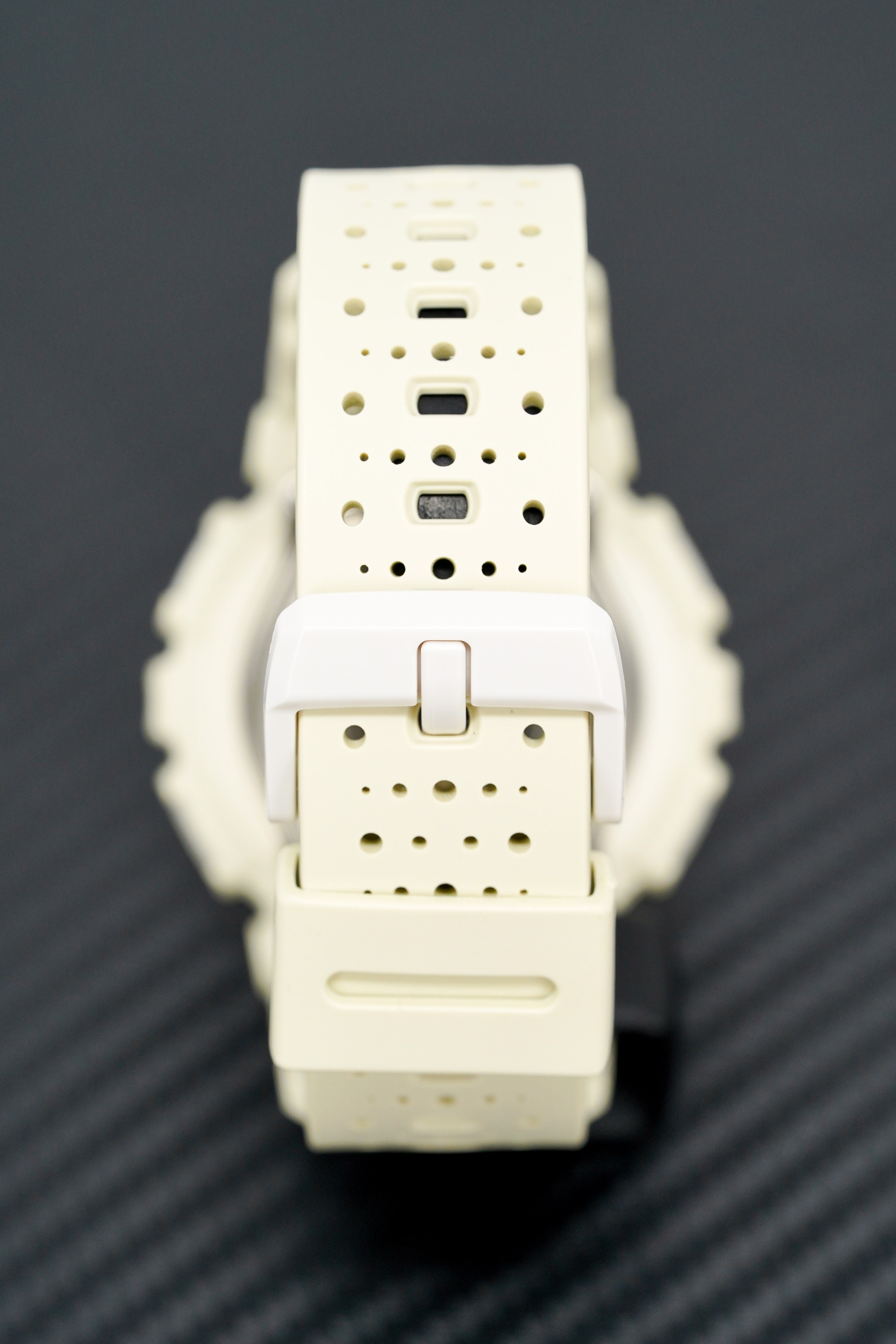 Casio Baby-G Watch Ladies Punching Pattern White