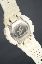 Casio Baby-G Watch Ladies Punching Pattern White