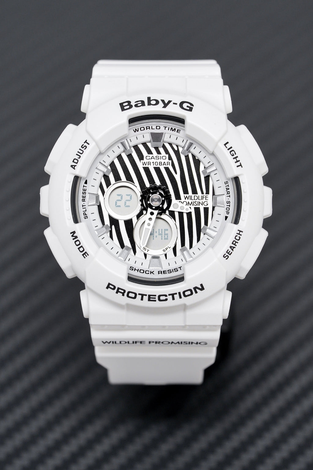 Casio Baby-G Watch Ladies Wildlife Promising Limited Edition Zebra