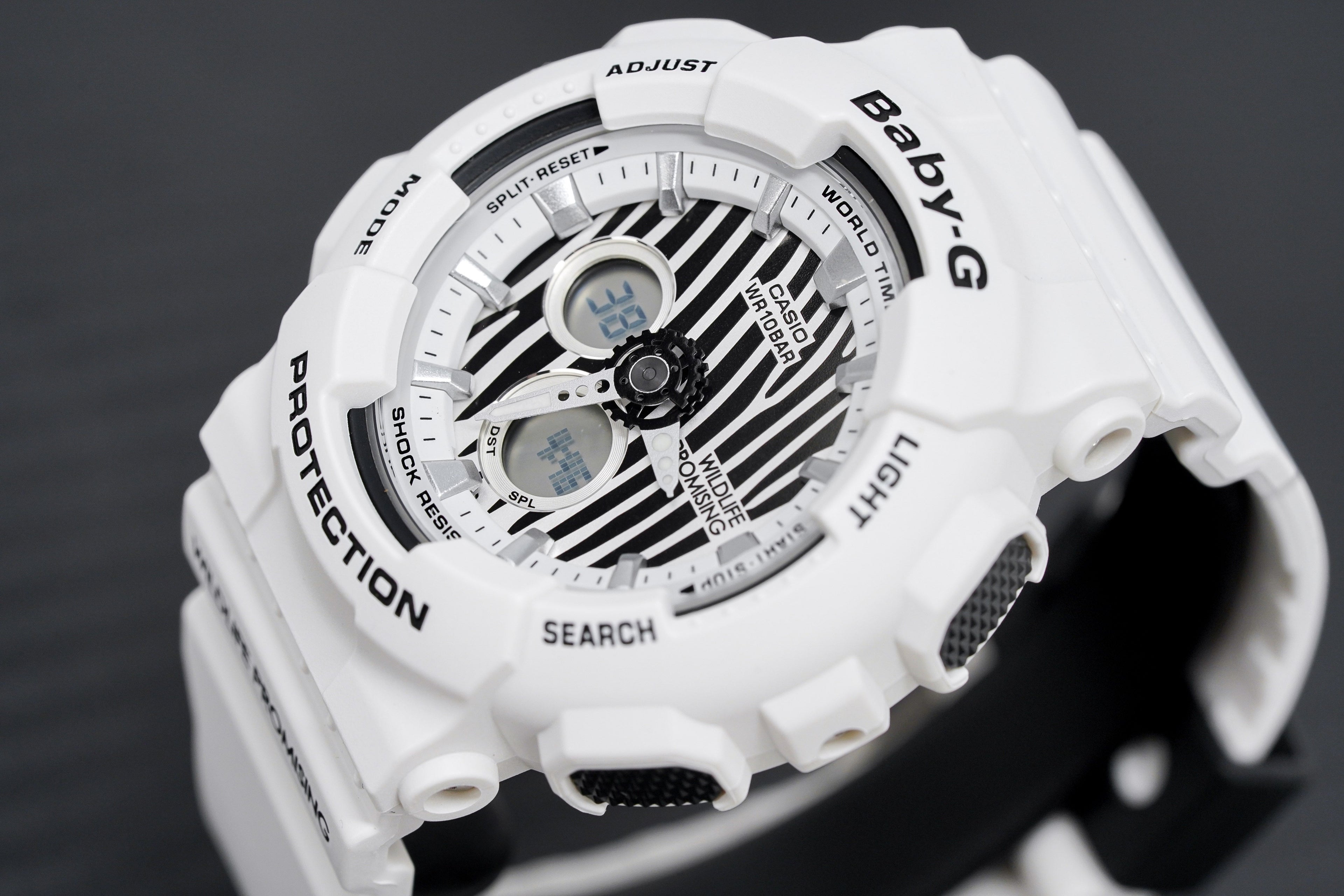 Casio Baby-G Watch Ladies Wildlife Promising Limited Edition Zebra