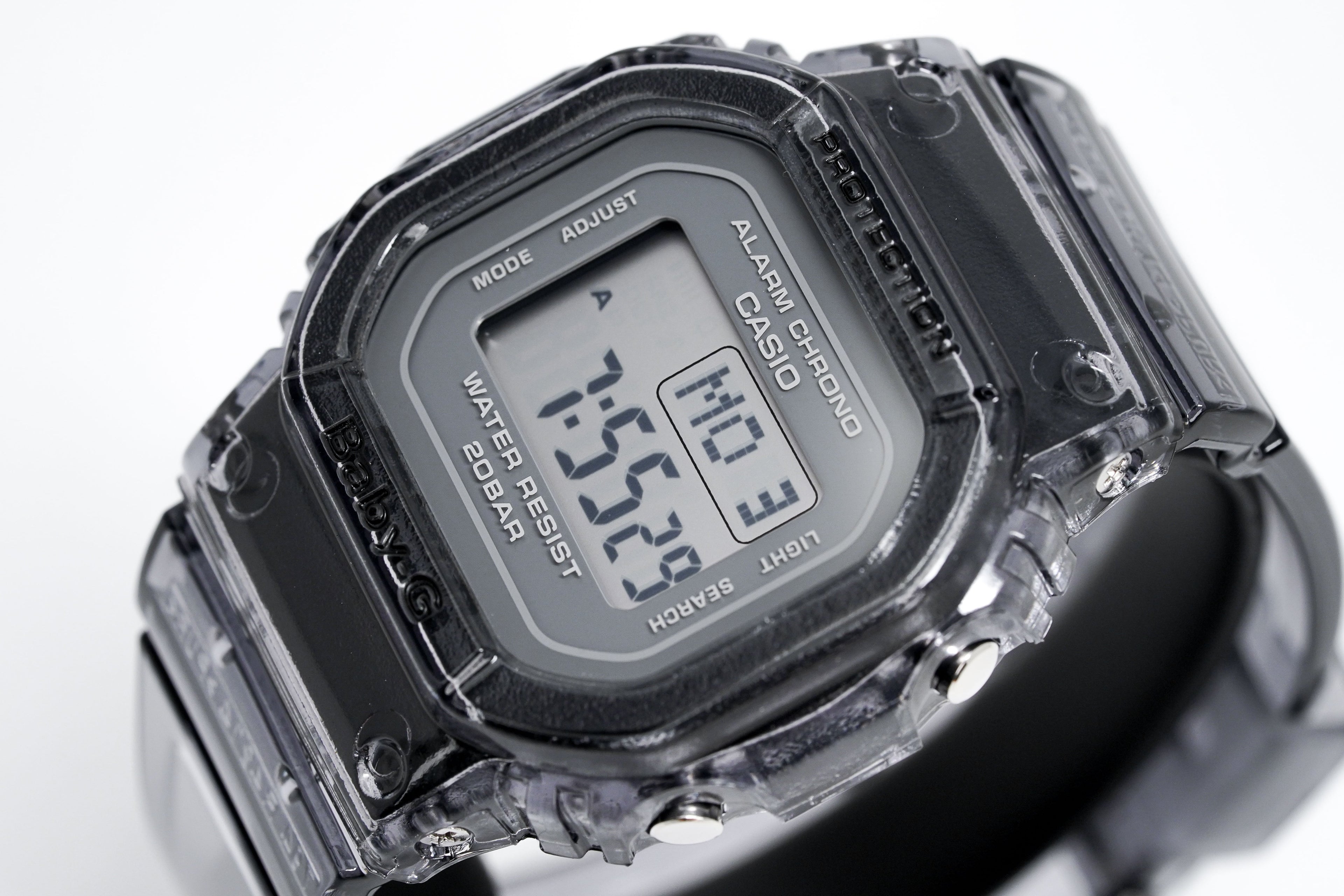 Casio Baby-G Watch Colour Skeleton Black