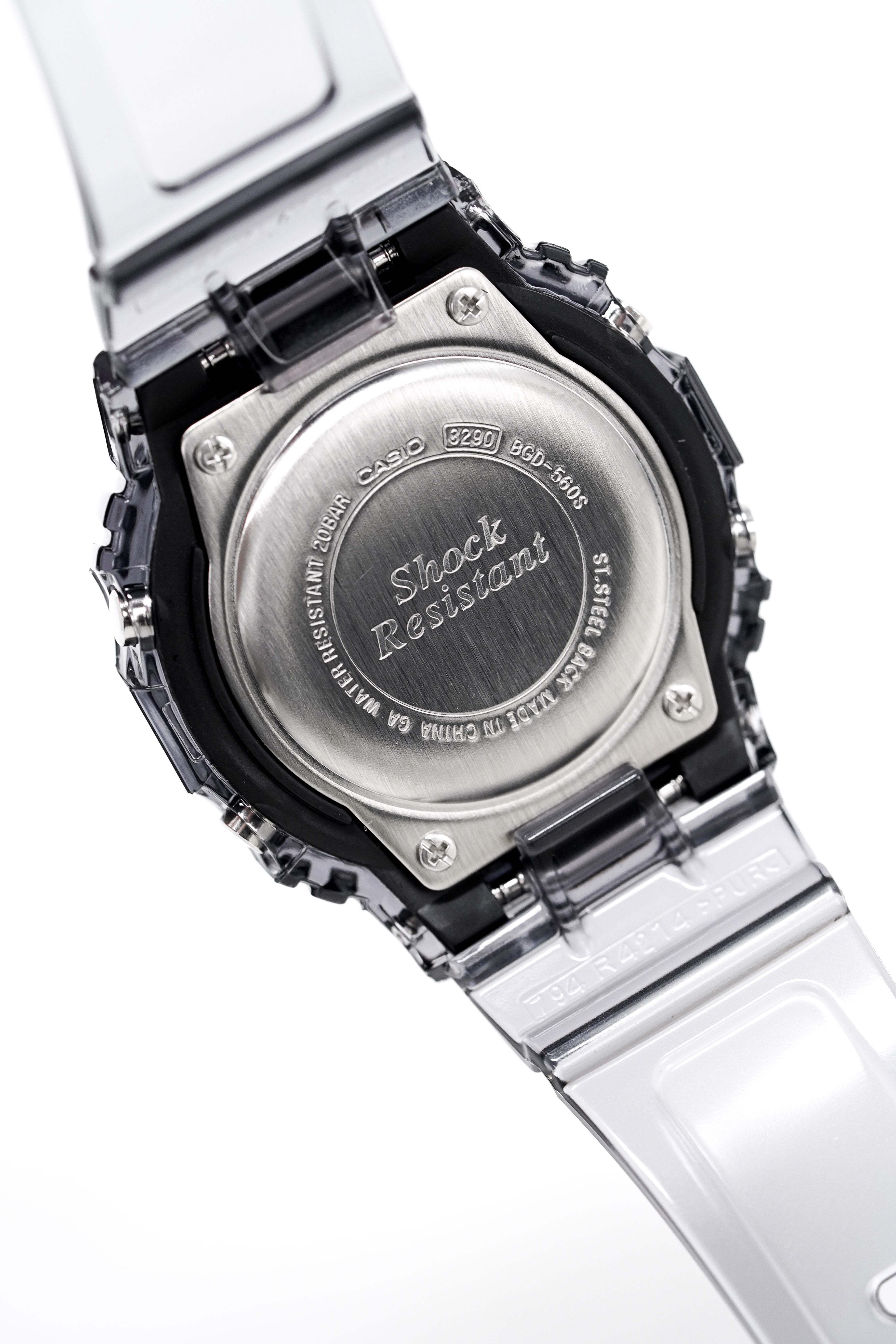 Casio Baby-G Watch Colour Skeleton Black
