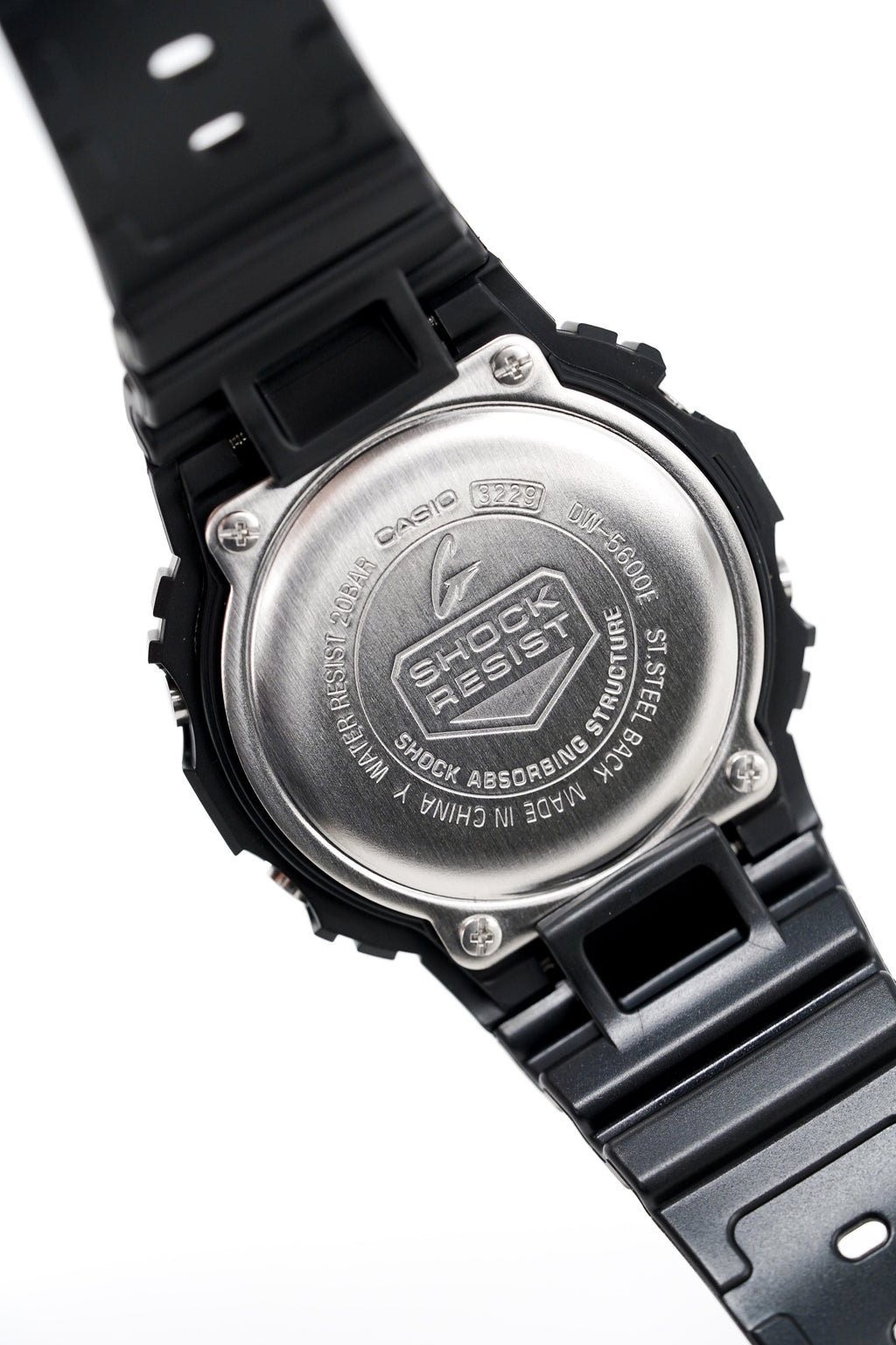 Casio G-Shock Watch Men's Classic Square Black