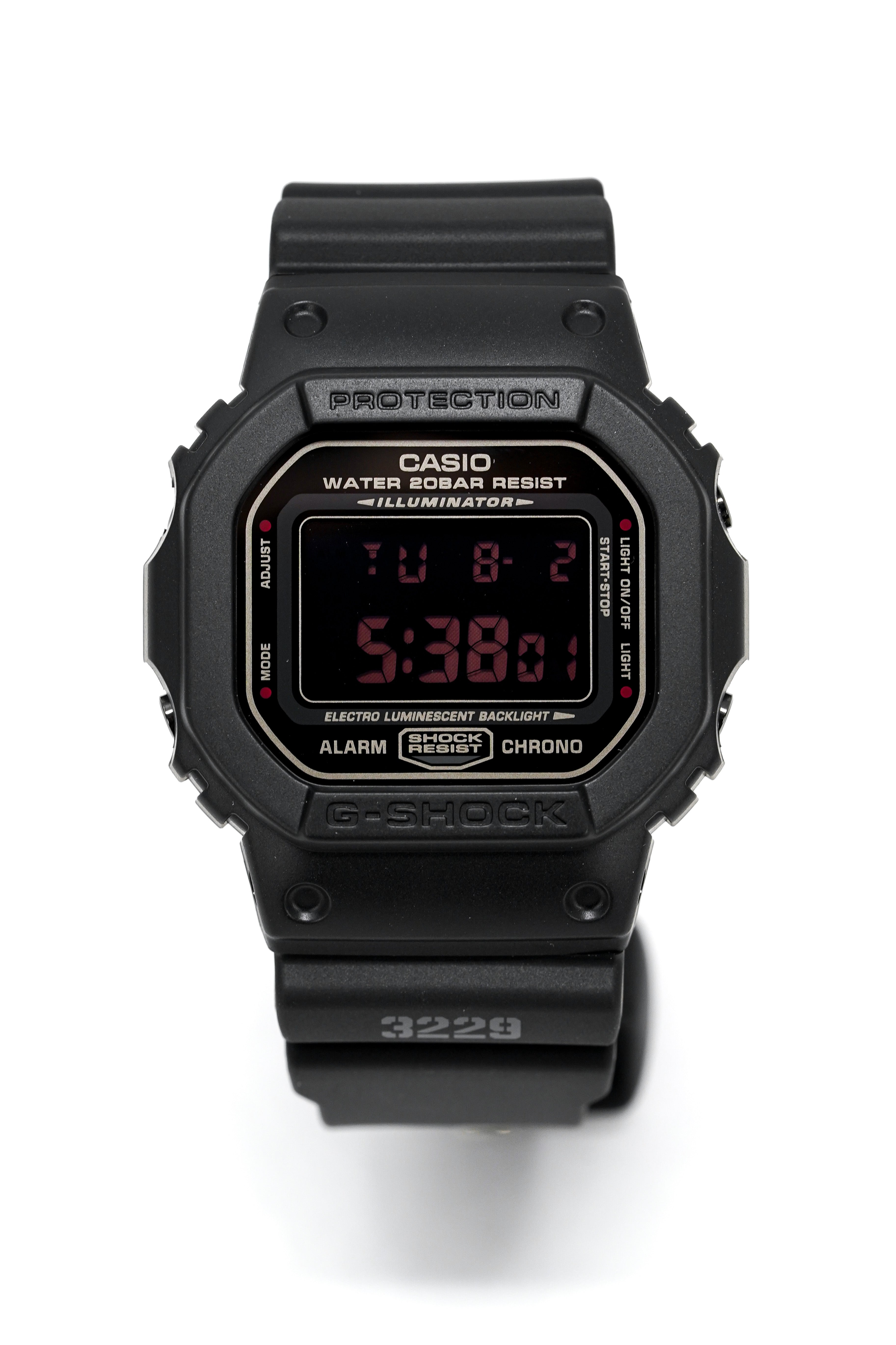 Casio G-Shock Watch Men's Black on Black