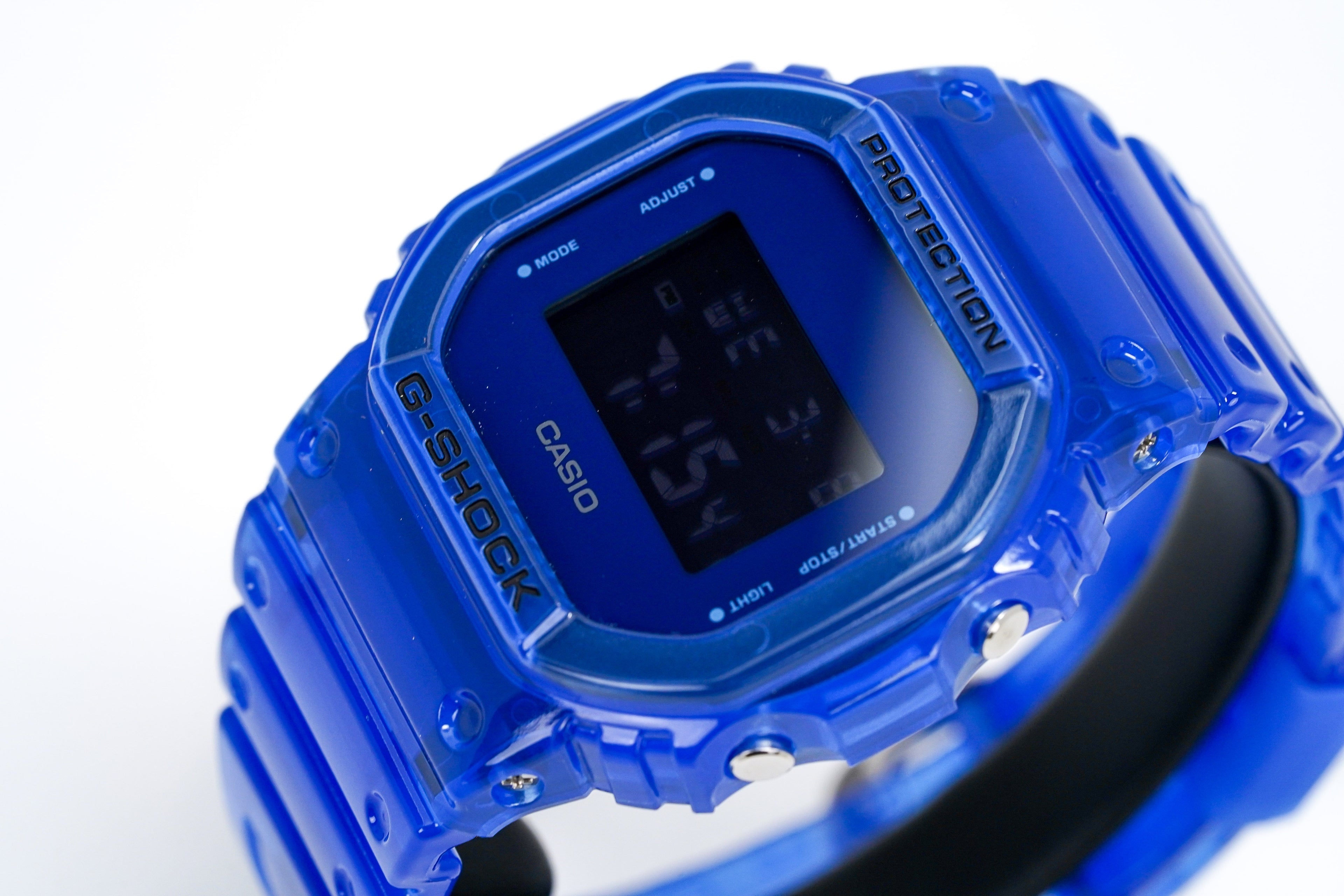 Casio G-Shock Watch Translucent Blue
