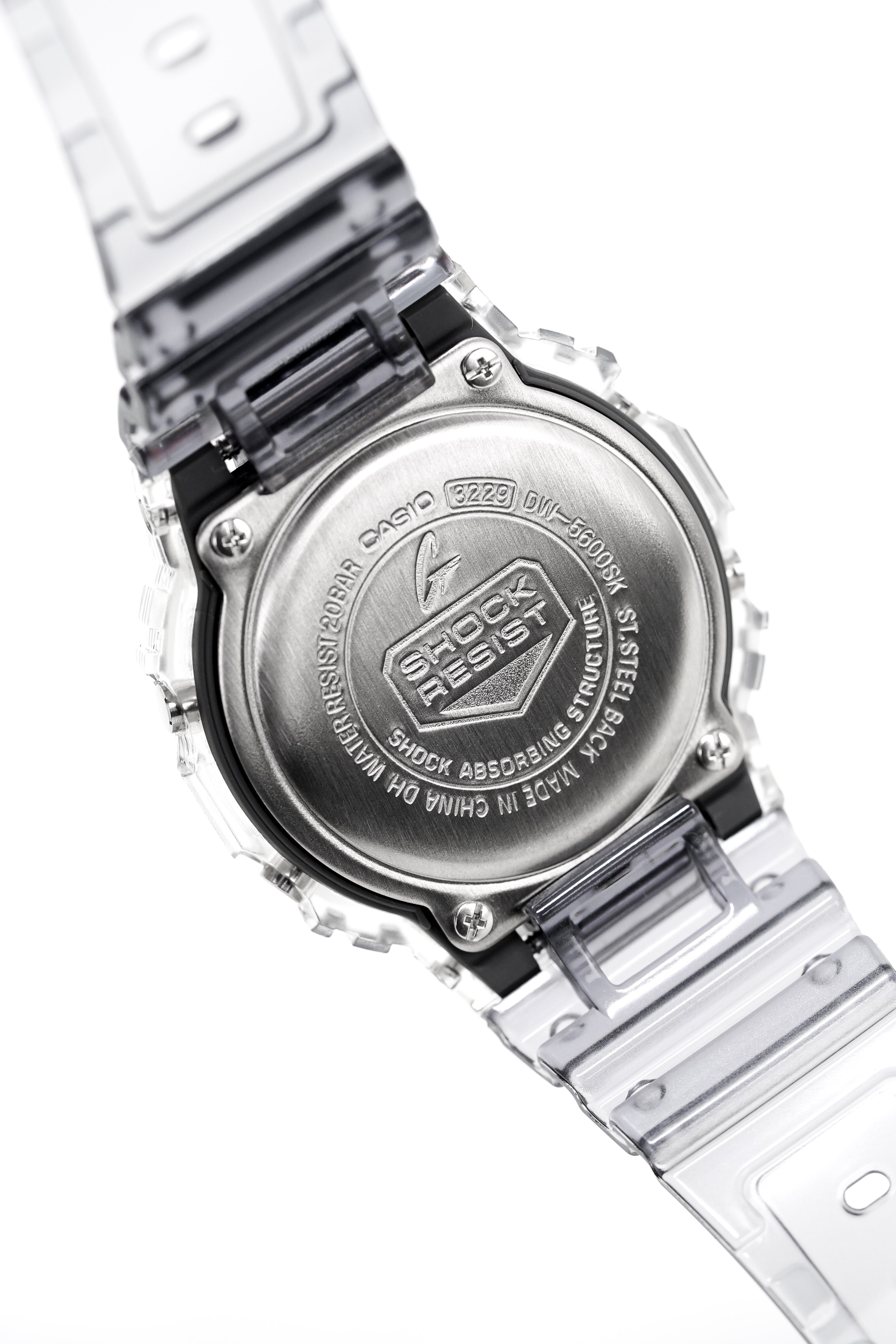 Casio G-Shock Men's Watch Translucent Grey