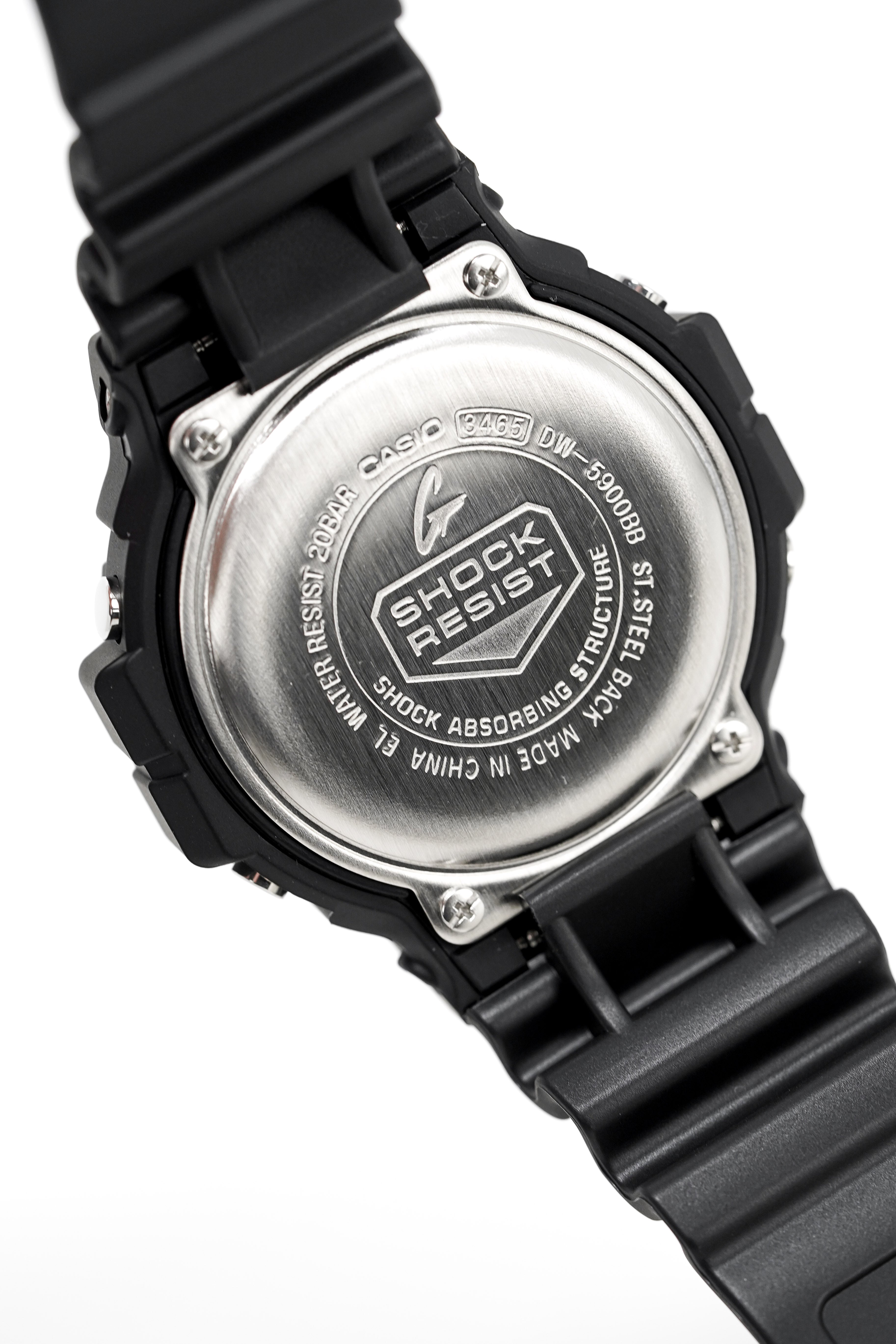 Casio G-Shock Watch Men's 'Three Eyes' Classic Basic Black