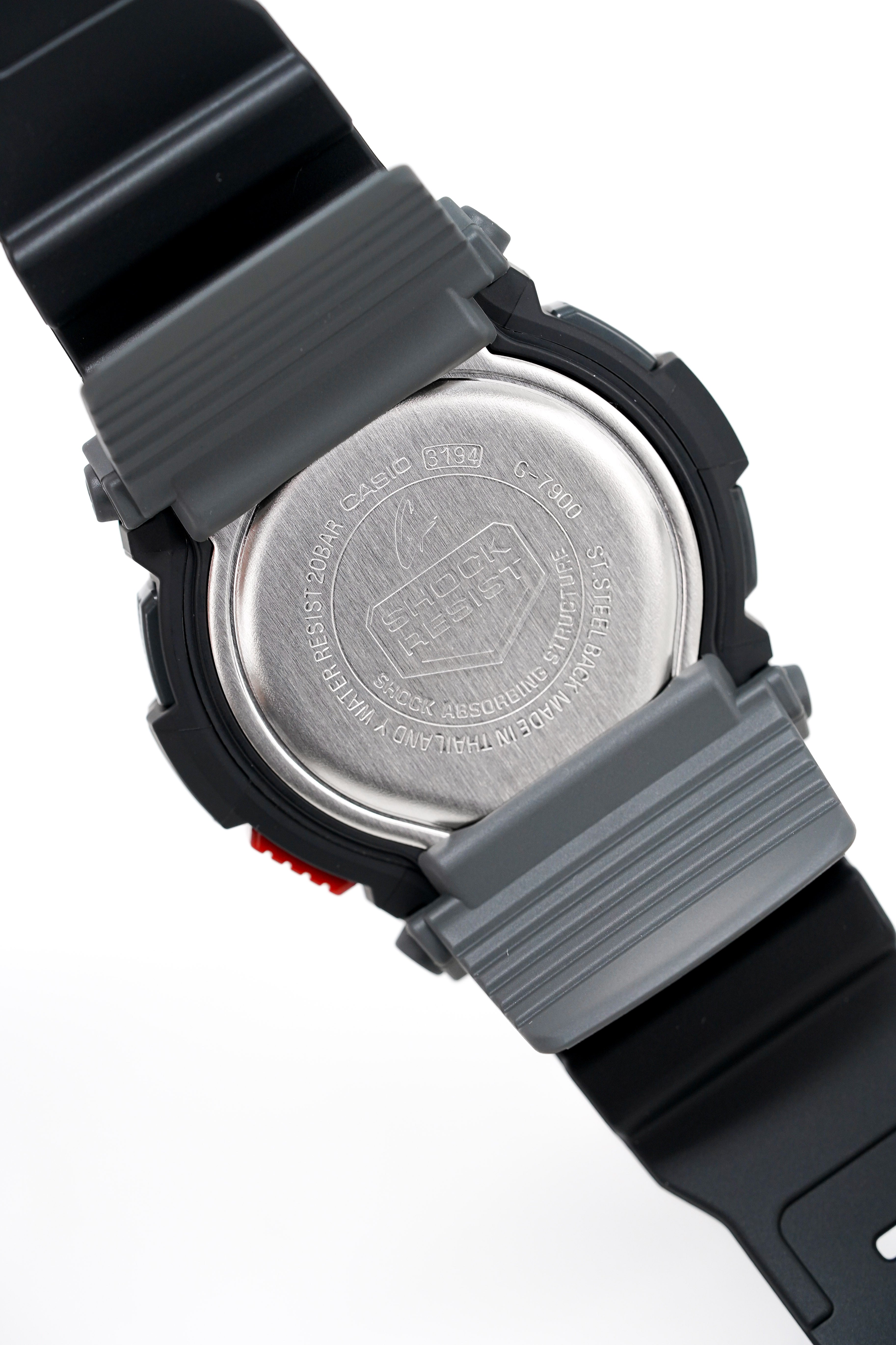 Casio G-Shock Watch Men's G-Rescue Black Red