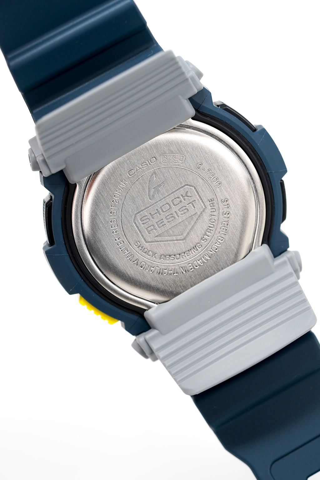 Casio G-Shock Watch Men's G-Rescue Teal and Yellow
