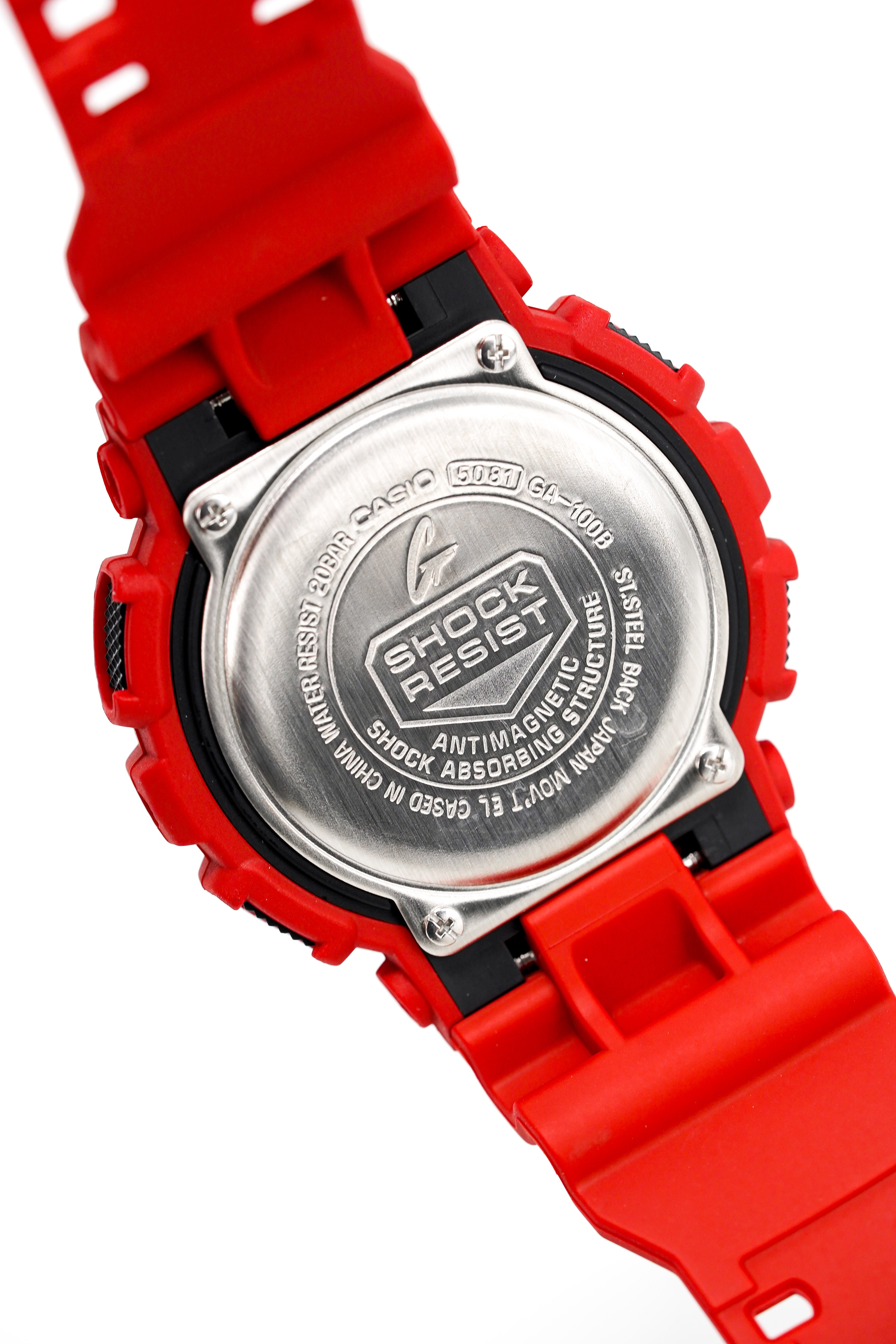Casio G-Shock Watch Men's Red
