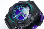 Casio G-Shock Watch Men's 90's Retro Green/Purple