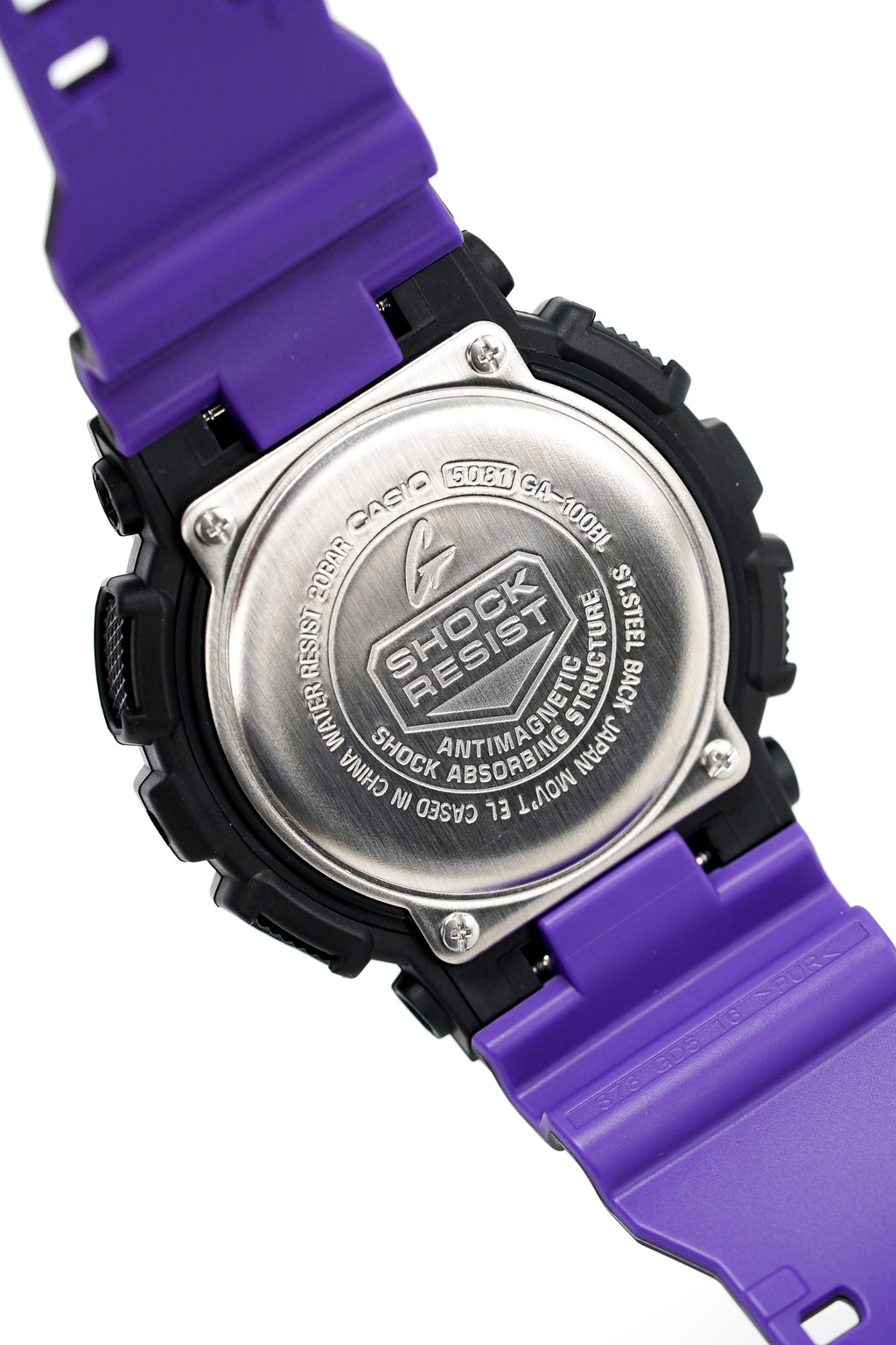 Casio G-Shock Watch Men's 90's Retro Green/Purple