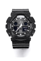 Casio G-Shock Watch Men's Black Crackled