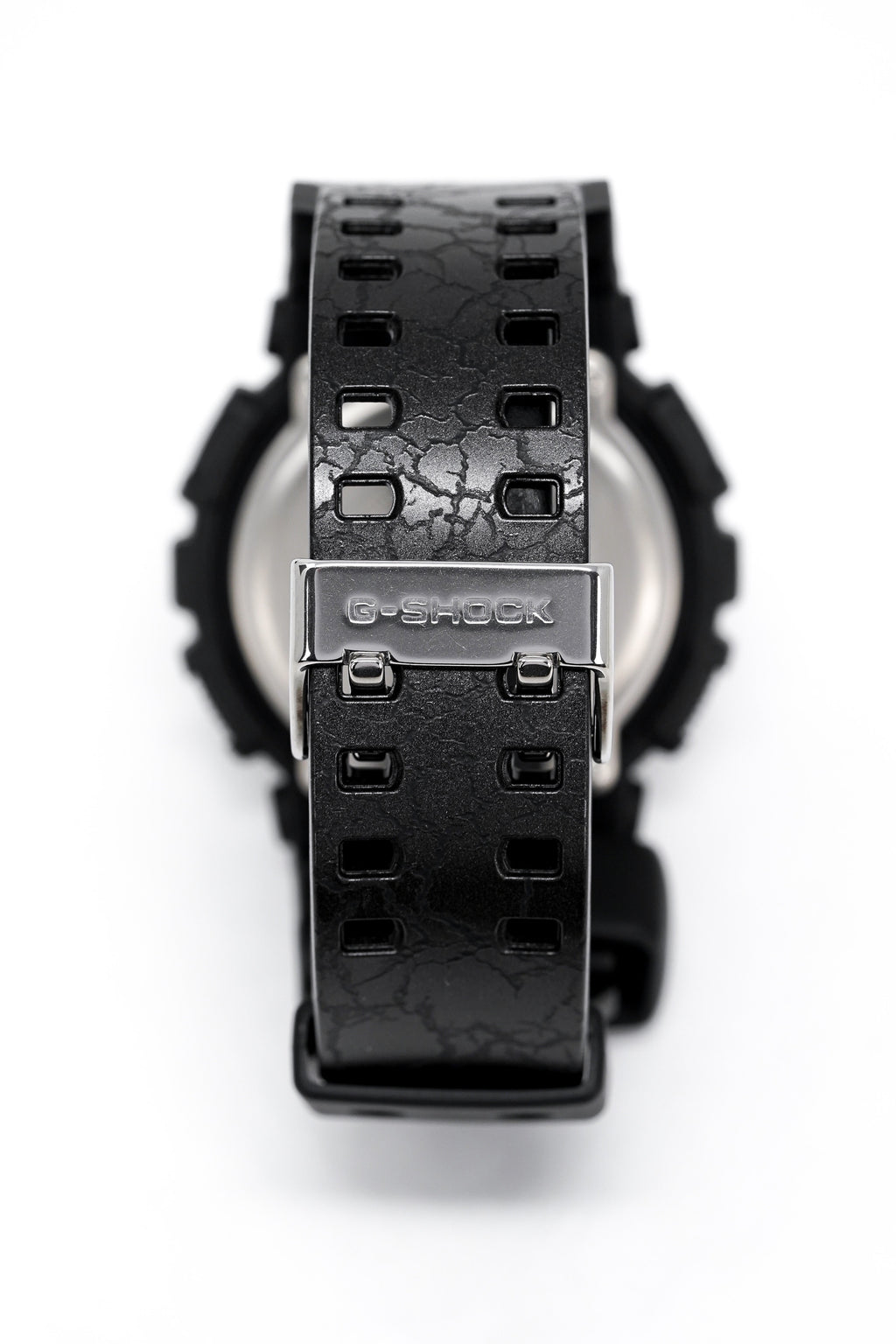 Casio G-Shock Watch Men's Black Crackled