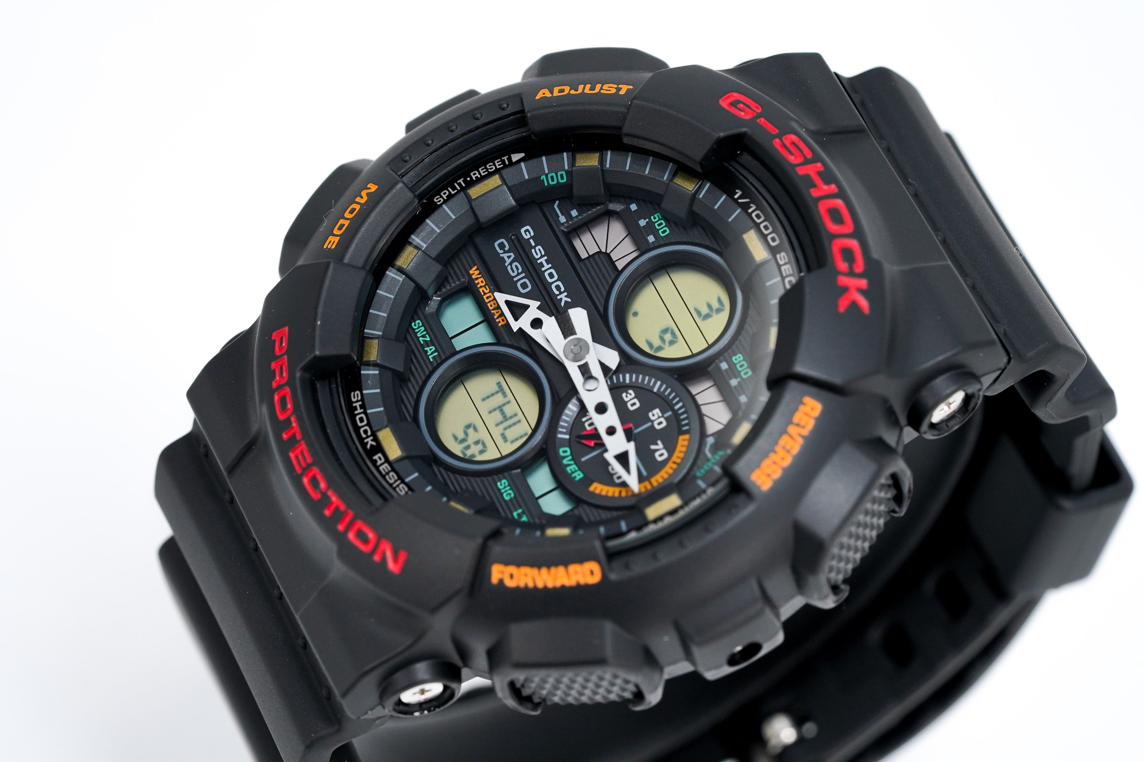 Casio G-Shock Watch Men's 90's Stereo Black
