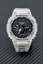 Casio G-Shock Watch Skeleton Series Clear White