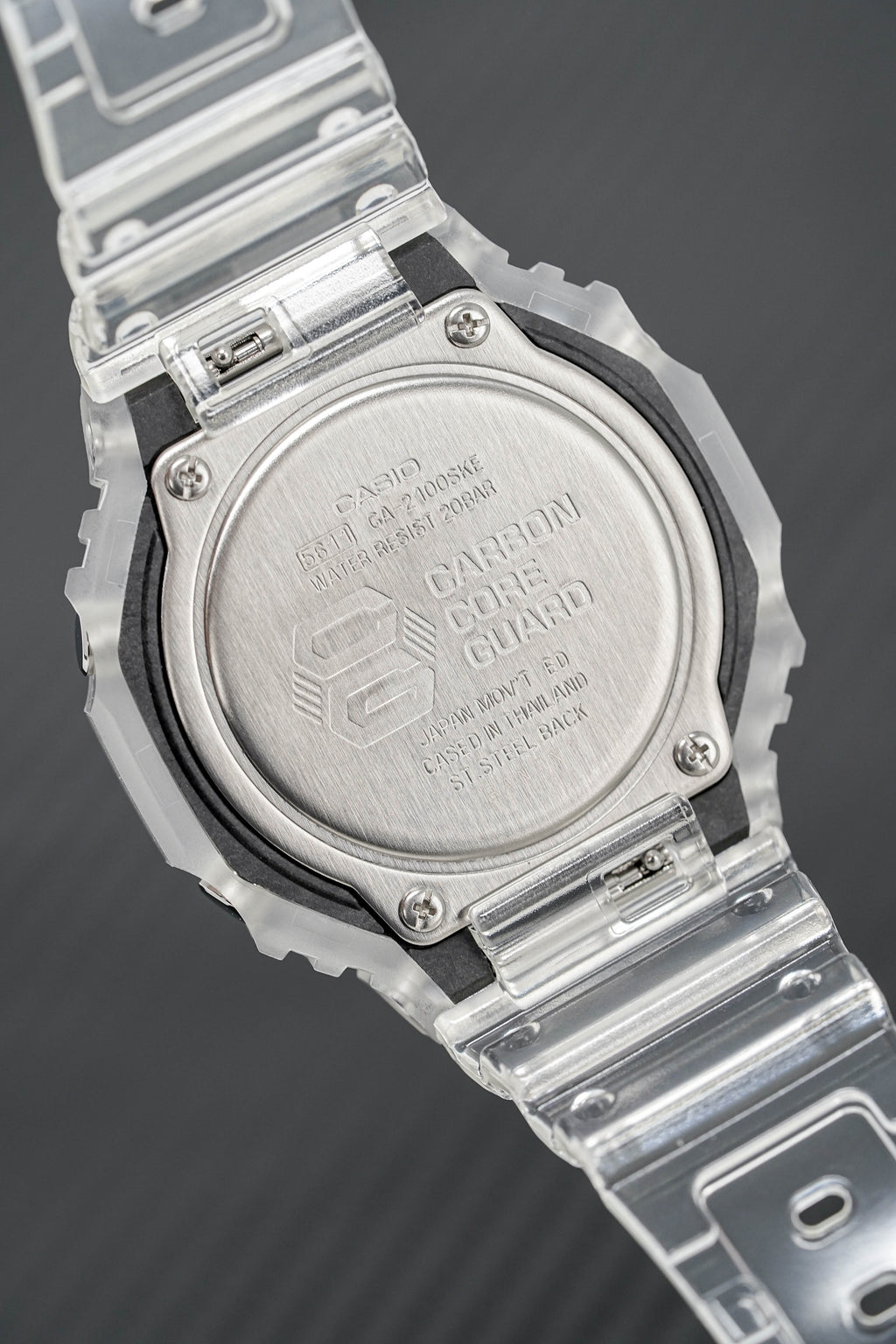 Casio G-Shock Watch Skeleton Series Clear White
