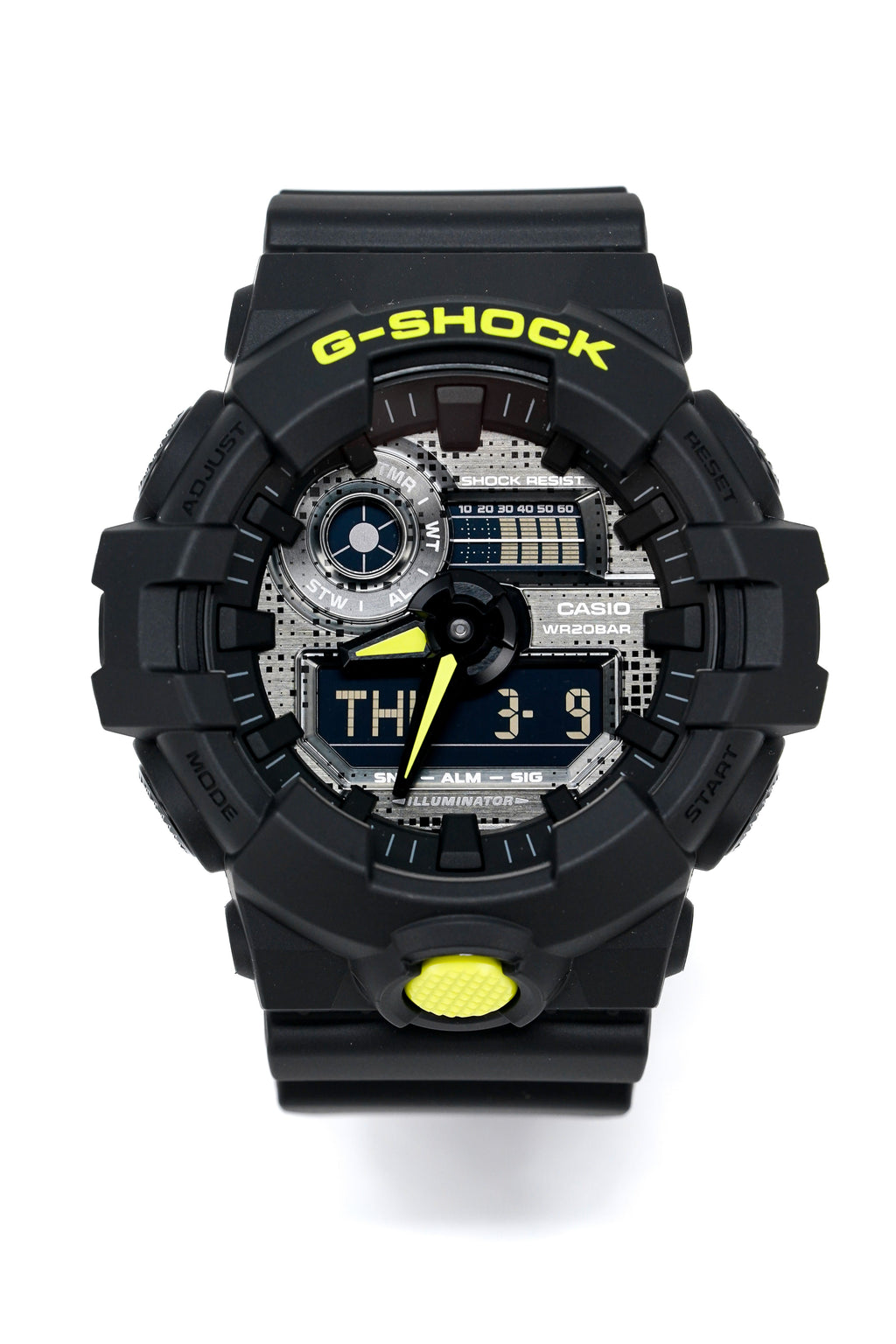 Casio G-Shock Watch Men's Oversized Neon Digital Camo